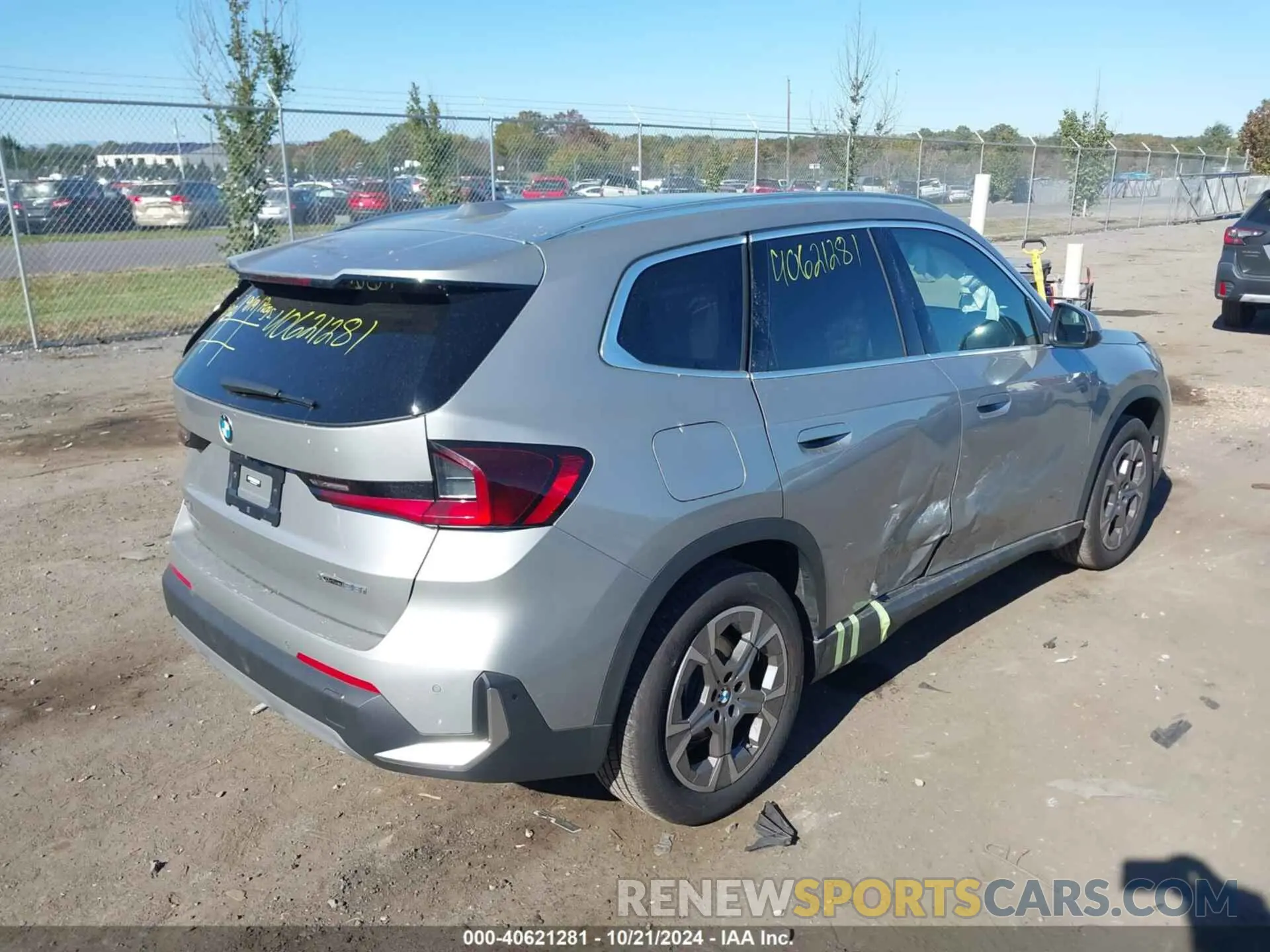 4 fotografías del automóvil dañado WBX73EF00P5W62221 BMW X1 2023