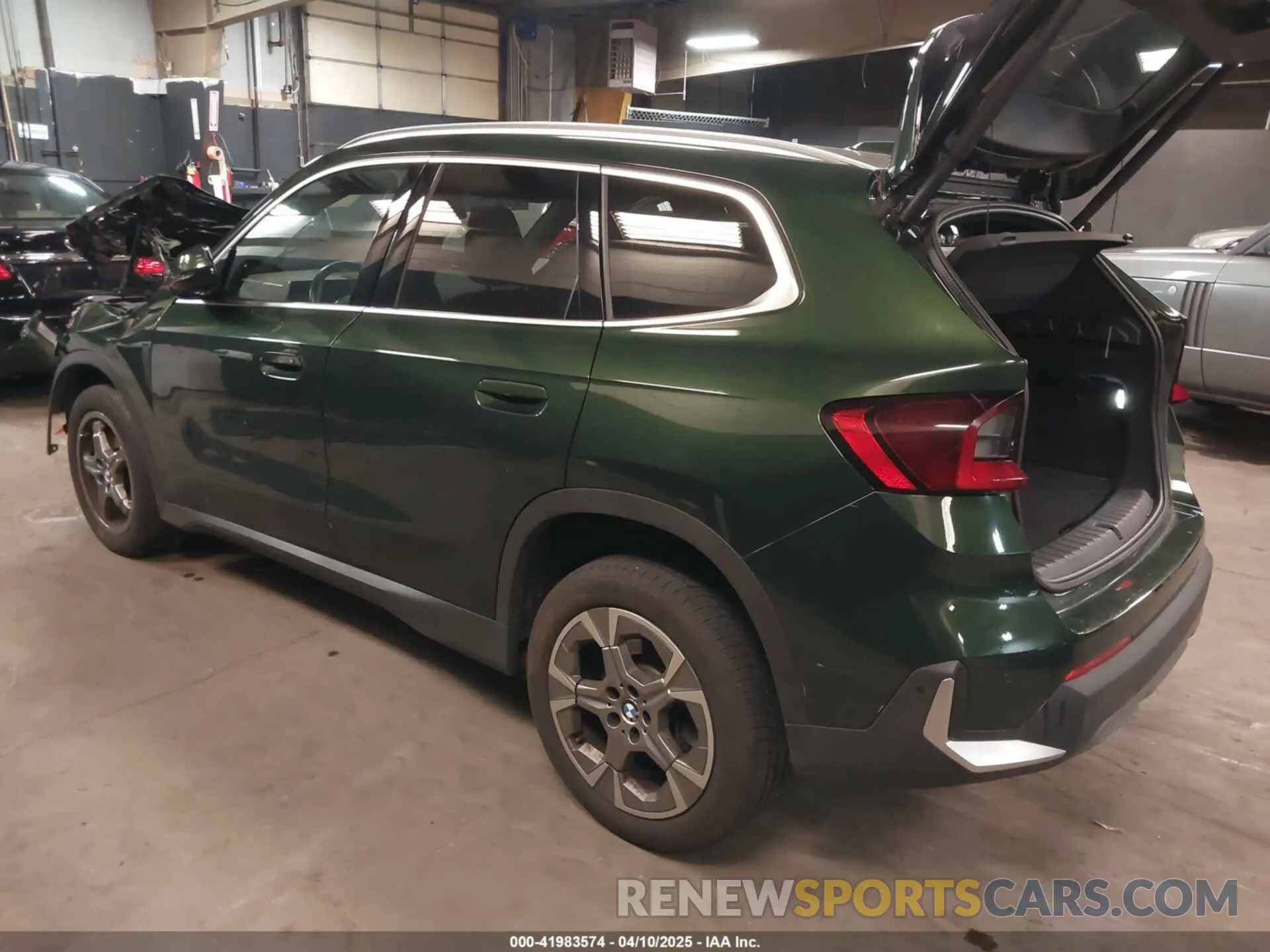 3 fotografías del automóvil dañado WBX73EF02P5W02909 BMW X1 2023