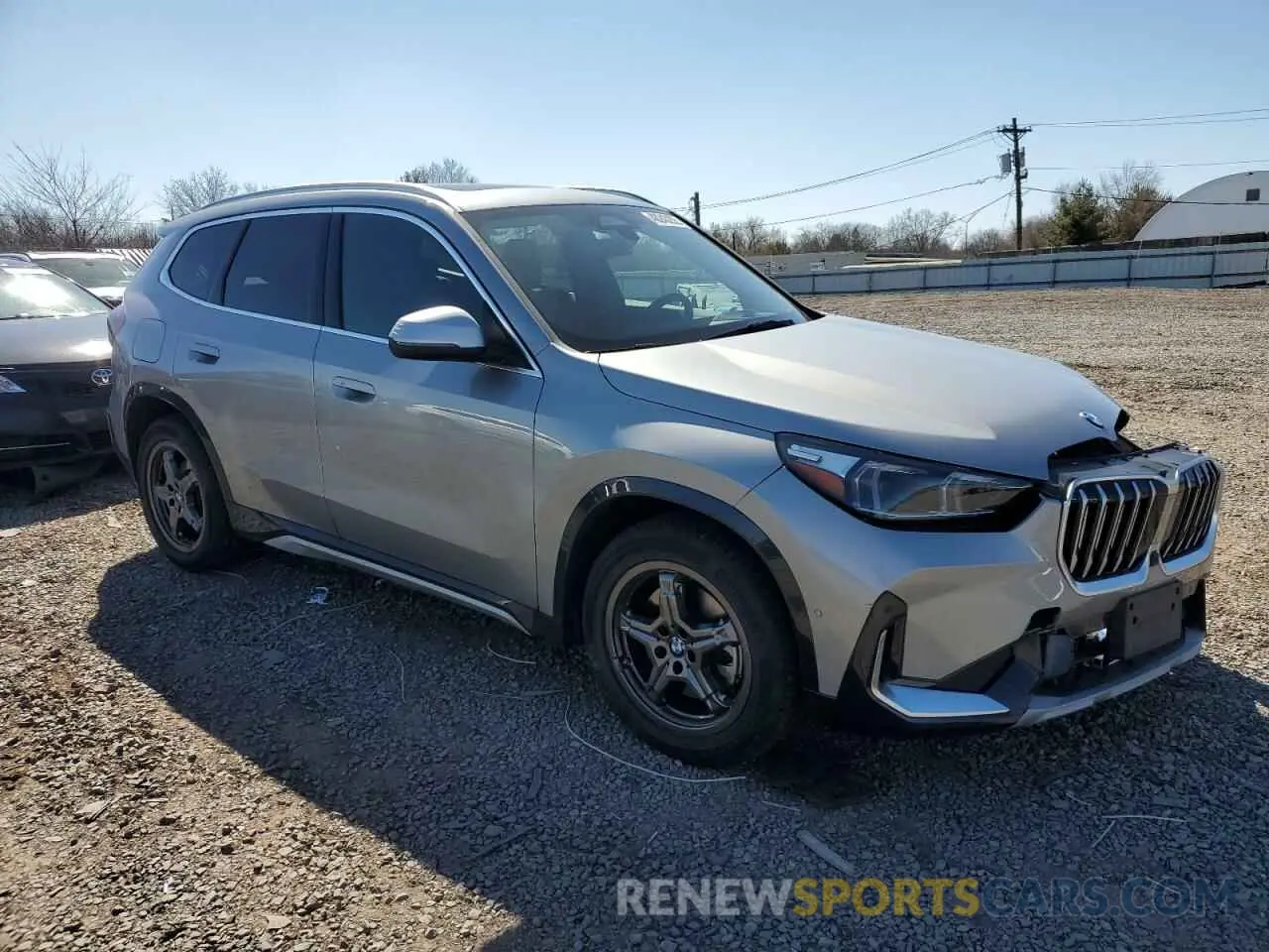 4 fotografías del automóvil dañado WBX73EF02P5Y03256 BMW X1 2023