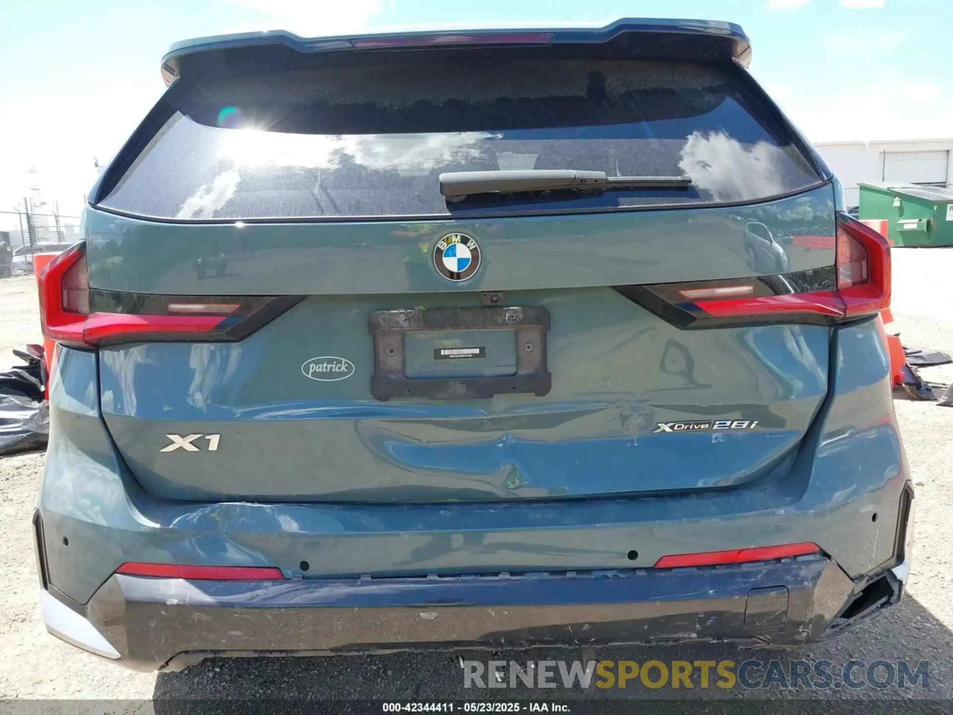 16 fotografías del automóvil dañado WBX73EF03P5V77700 BMW X1 2023