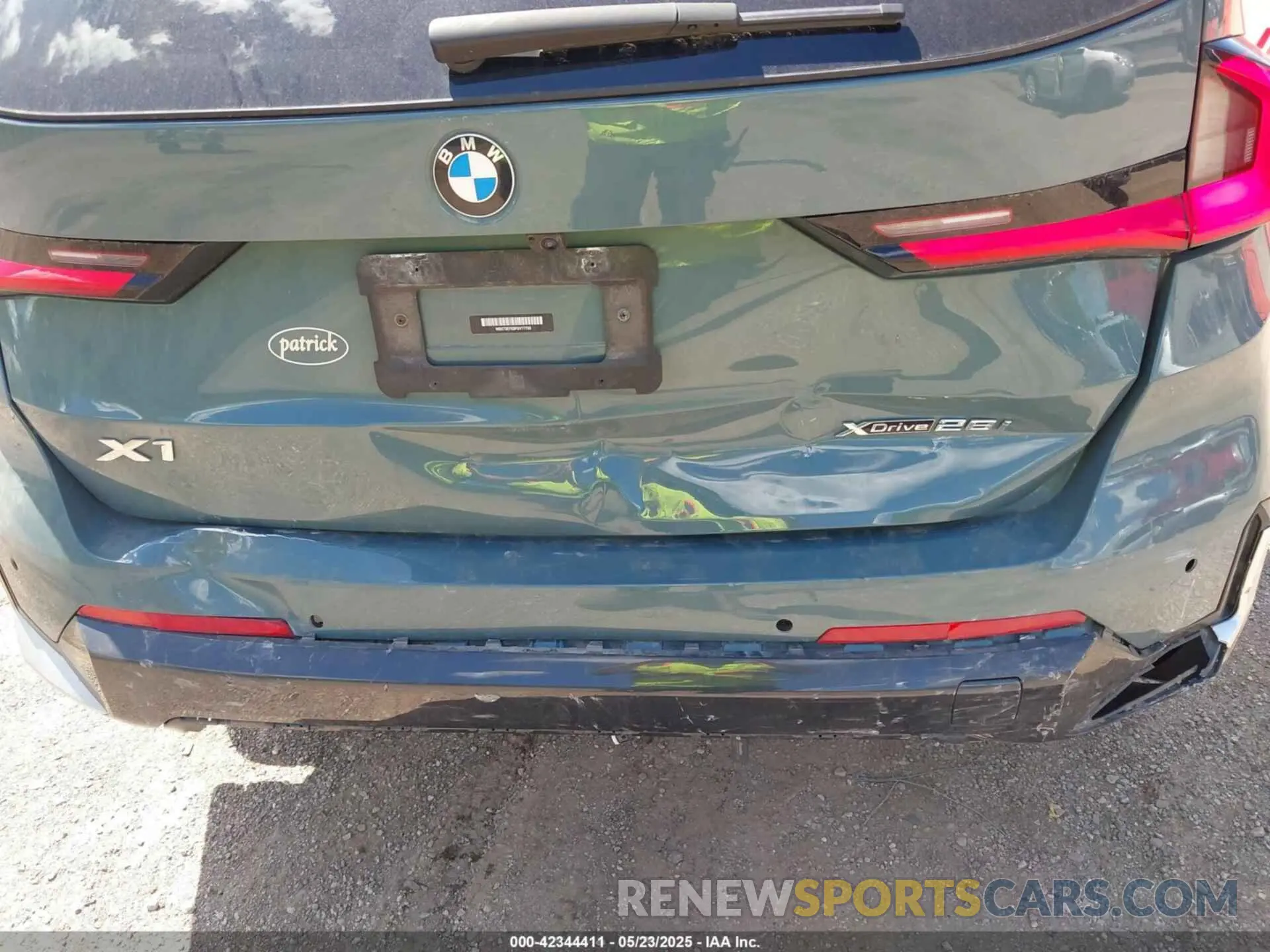 6 fotografías del automóvil dañado WBX73EF03P5V77700 BMW X1 2023