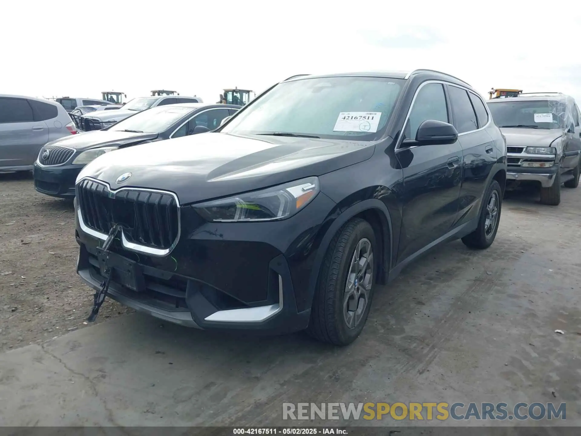 2 fotografías del automóvil dañado WBX73EF04P5W37659 BMW X1 2023