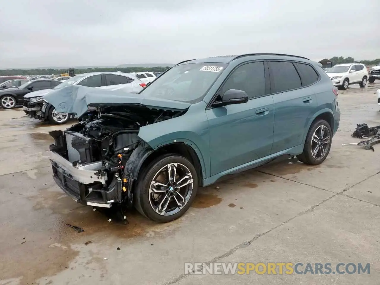 1 fotografías del automóvil dañado WBX73EF04P5X18192 BMW X1 2023