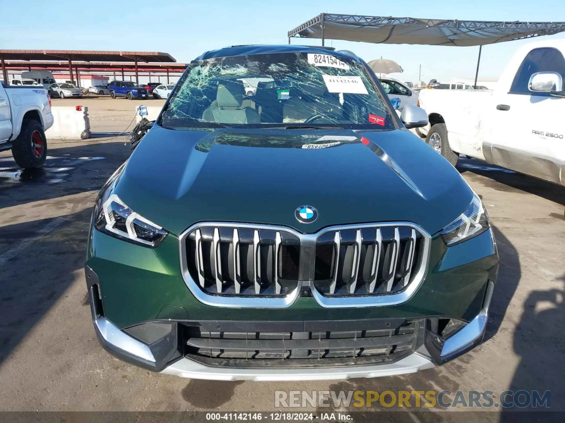 12 fotografías del automóvil dañado WBX73EF04P5X68574 BMW X1 2023