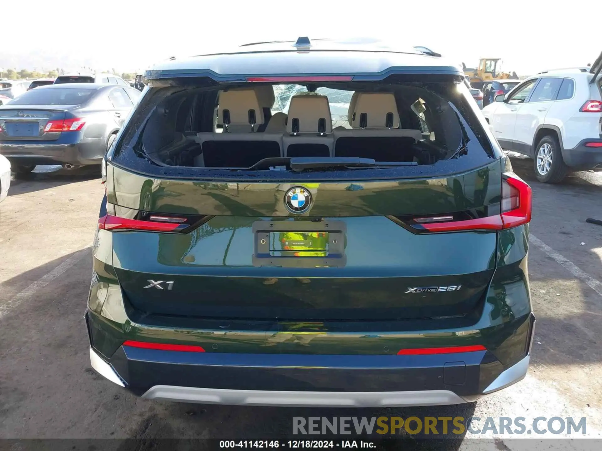 16 fotografías del automóvil dañado WBX73EF04P5X68574 BMW X1 2023