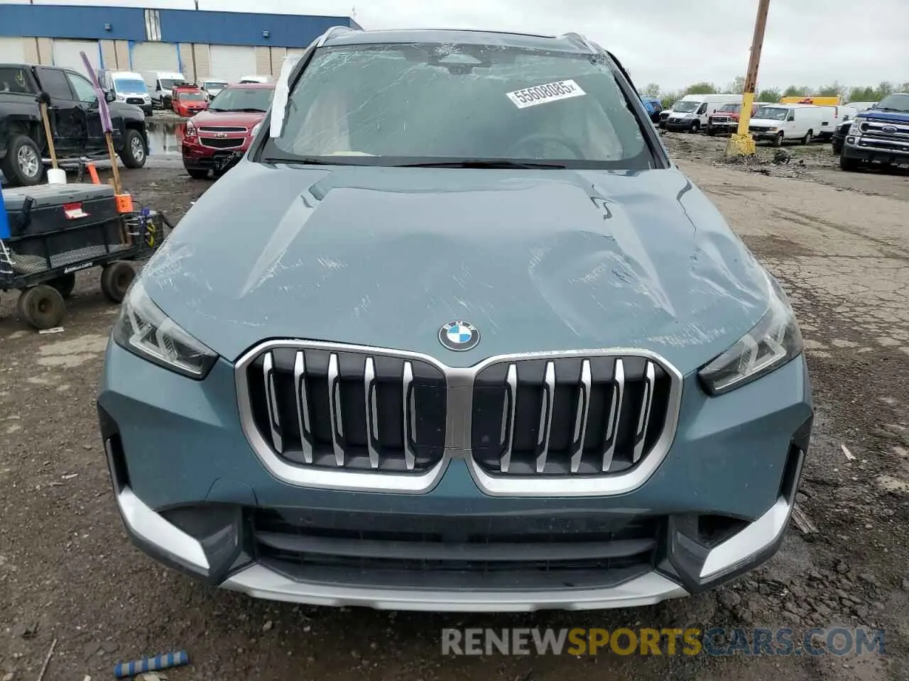 5 fotografías del automóvil dañado WBX73EF05P5W52879 BMW X1 2023