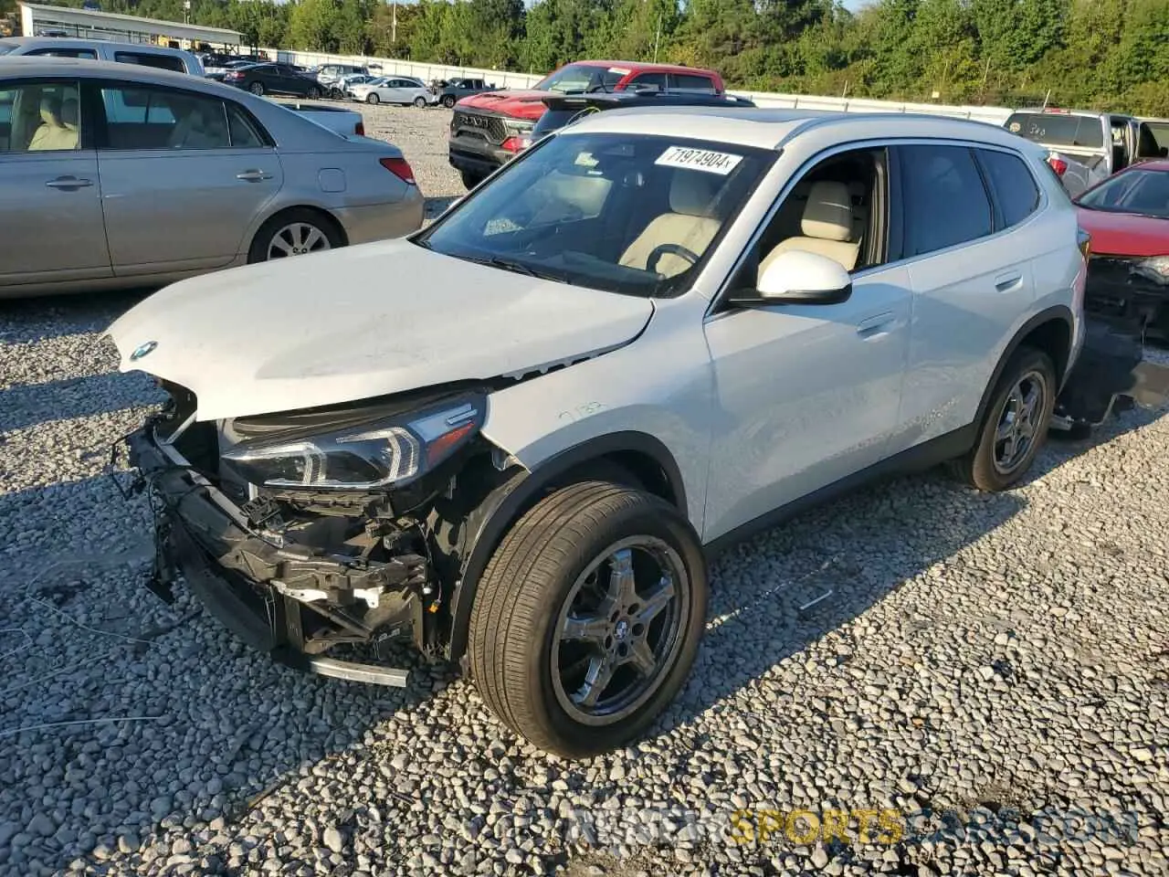 1 fotografías del automóvil dañado WBX73EF05P5X14877 BMW X1 2023
