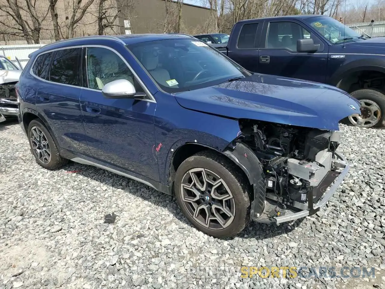 4 fotografías del automóvil dañado WBX73EF05P5Y21721 BMW X1 2023