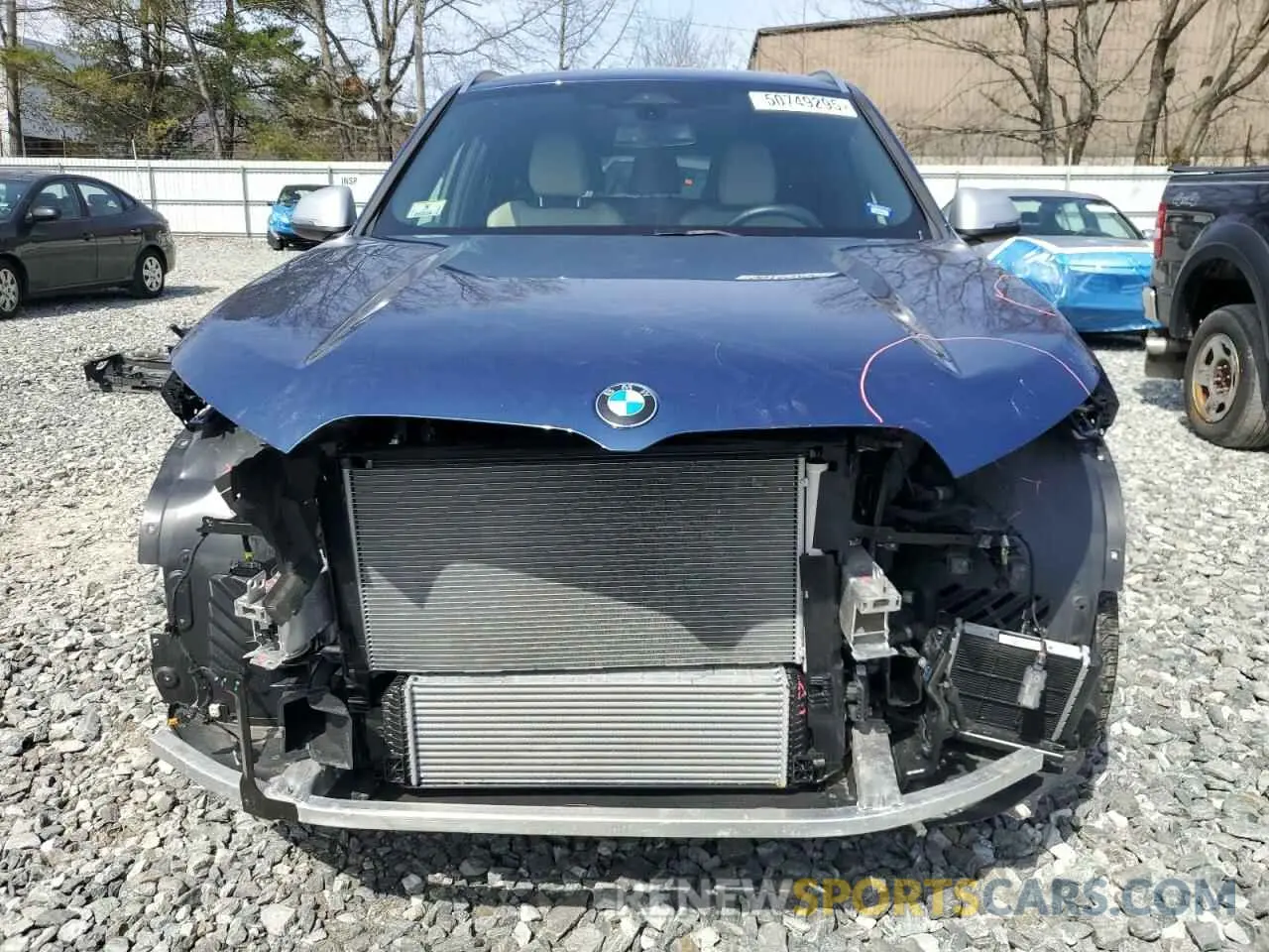 5 fotografías del automóvil dañado WBX73EF05P5Y21721 BMW X1 2023