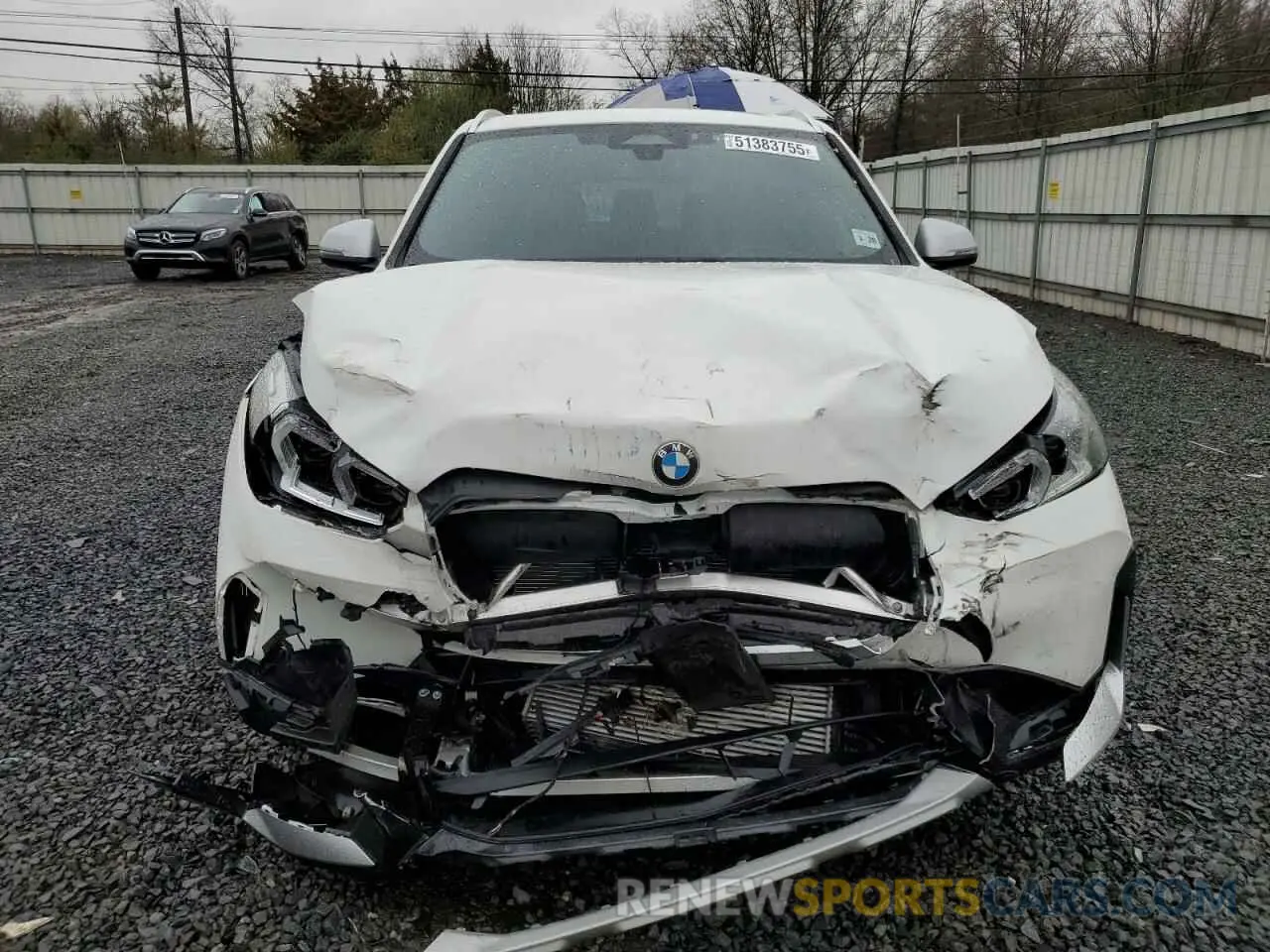 5 fotografías del automóvil dañado WBX73EF06P5W06767 BMW X1 2023