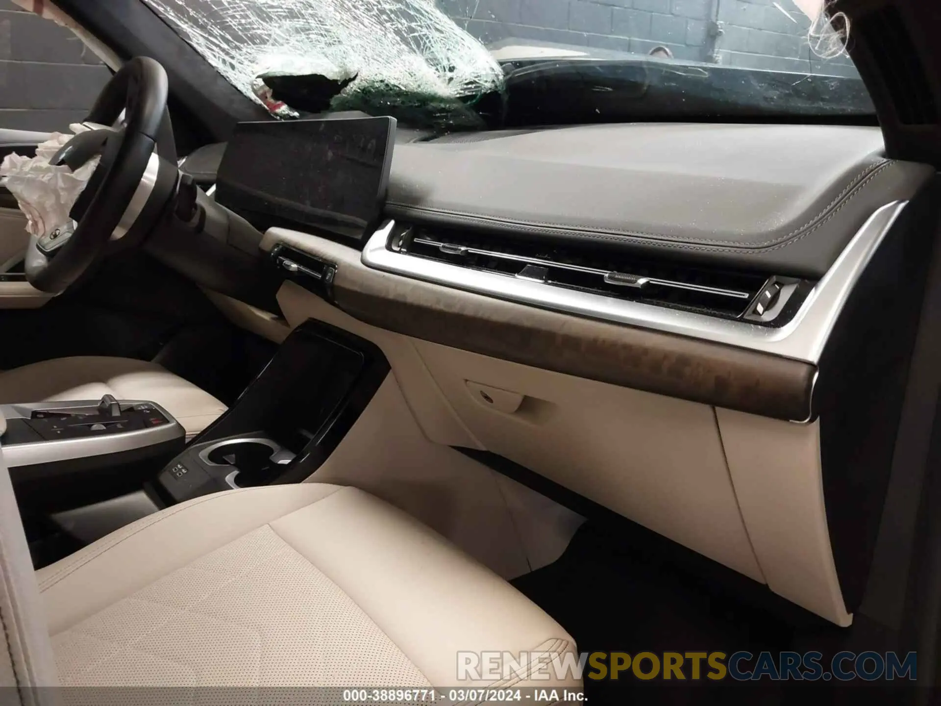 5 fotografías del automóvil dañado WBX73EF07P5V79451 BMW X1 2023