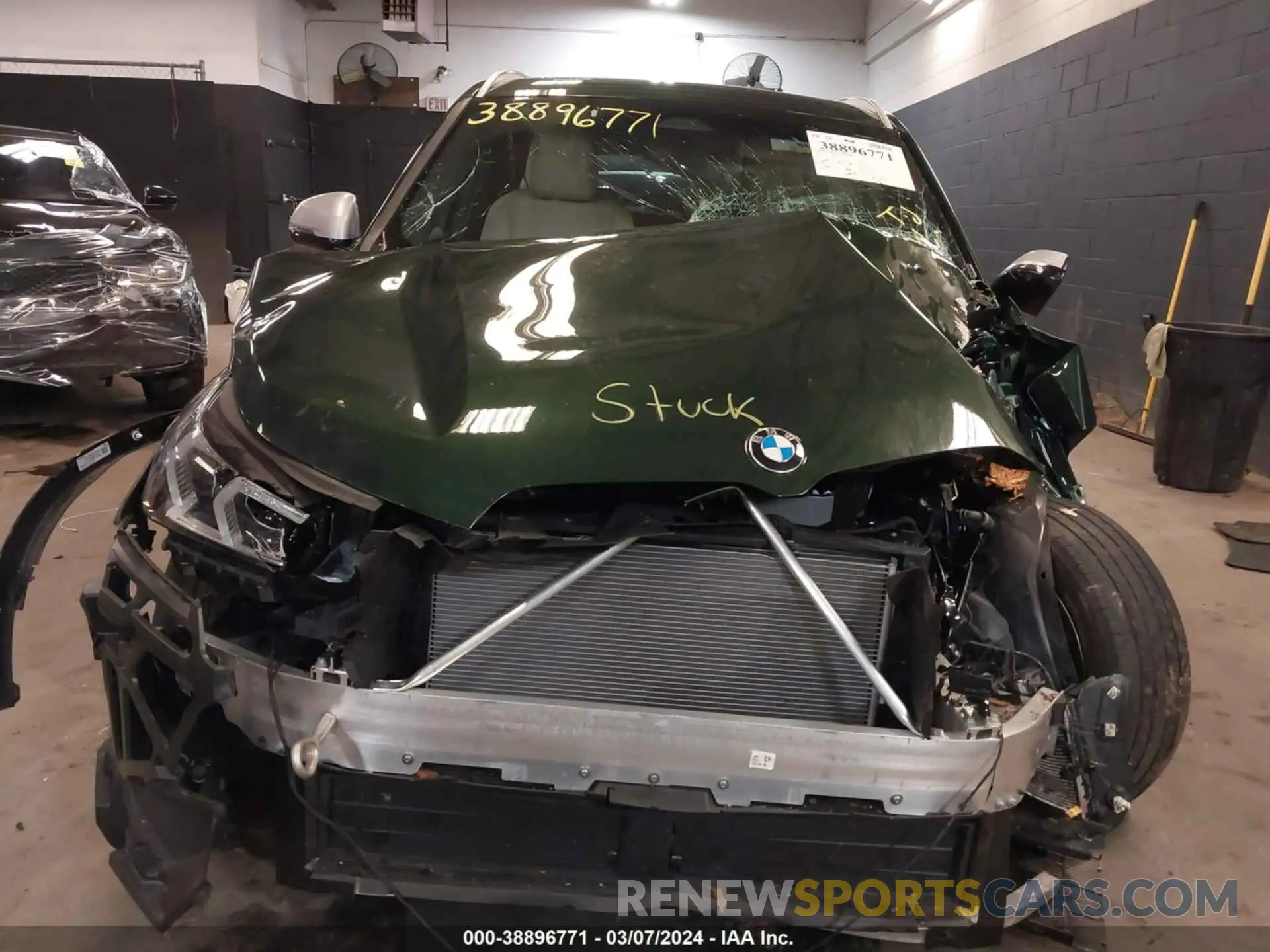 6 fotografías del automóvil dañado WBX73EF07P5V79451 BMW X1 2023