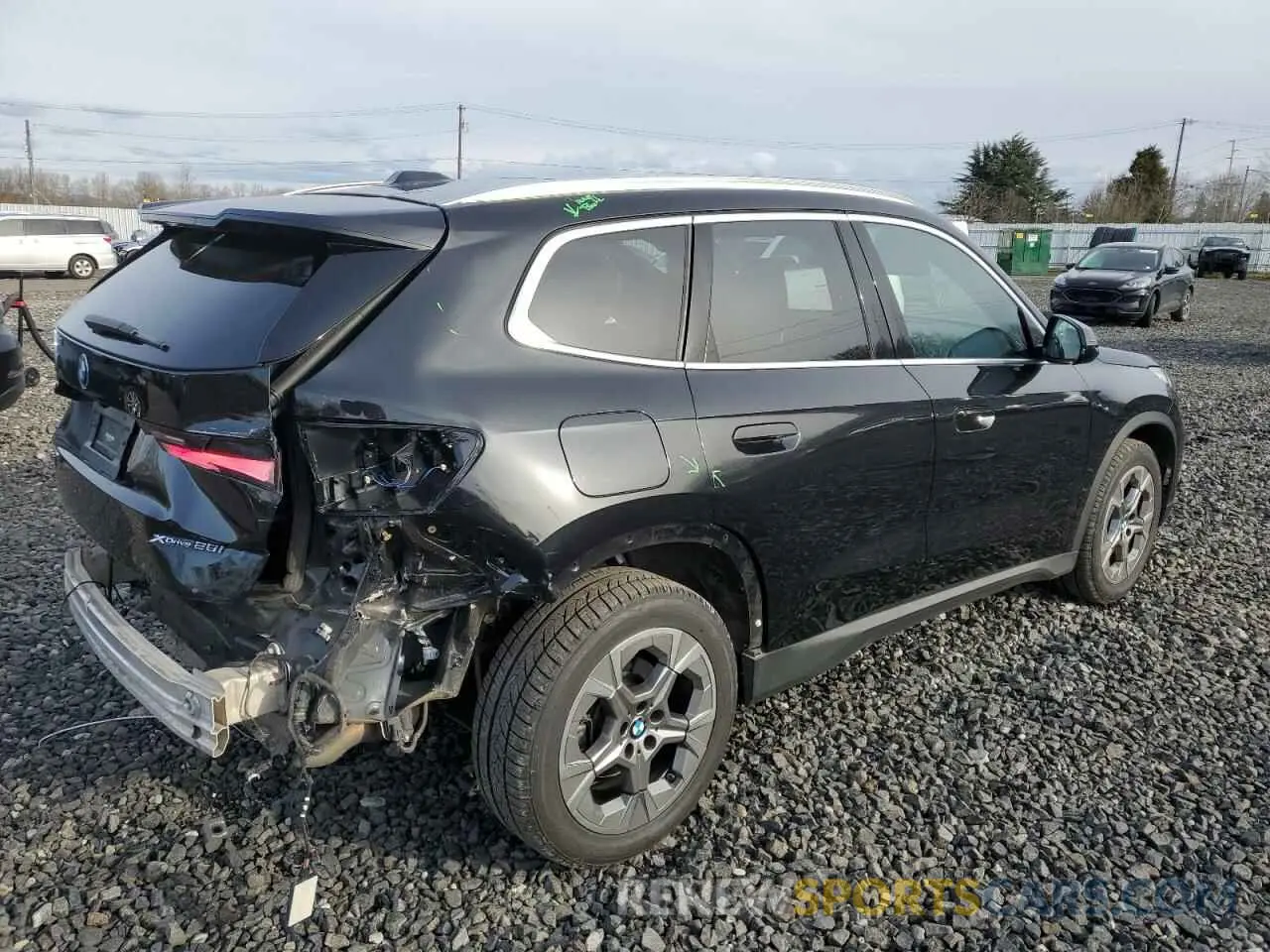 3 fotografías del automóvil dañado WBX73EF08P5W39155 BMW X1 2023