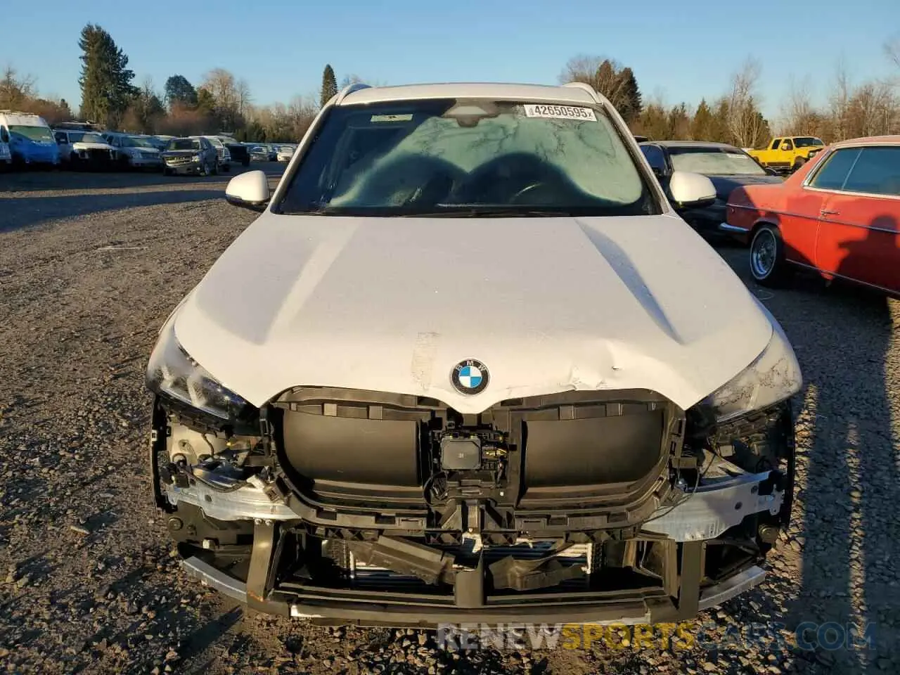 5 fotografías del automóvil dañado WBX73EF08P5W46946 BMW X1 2023