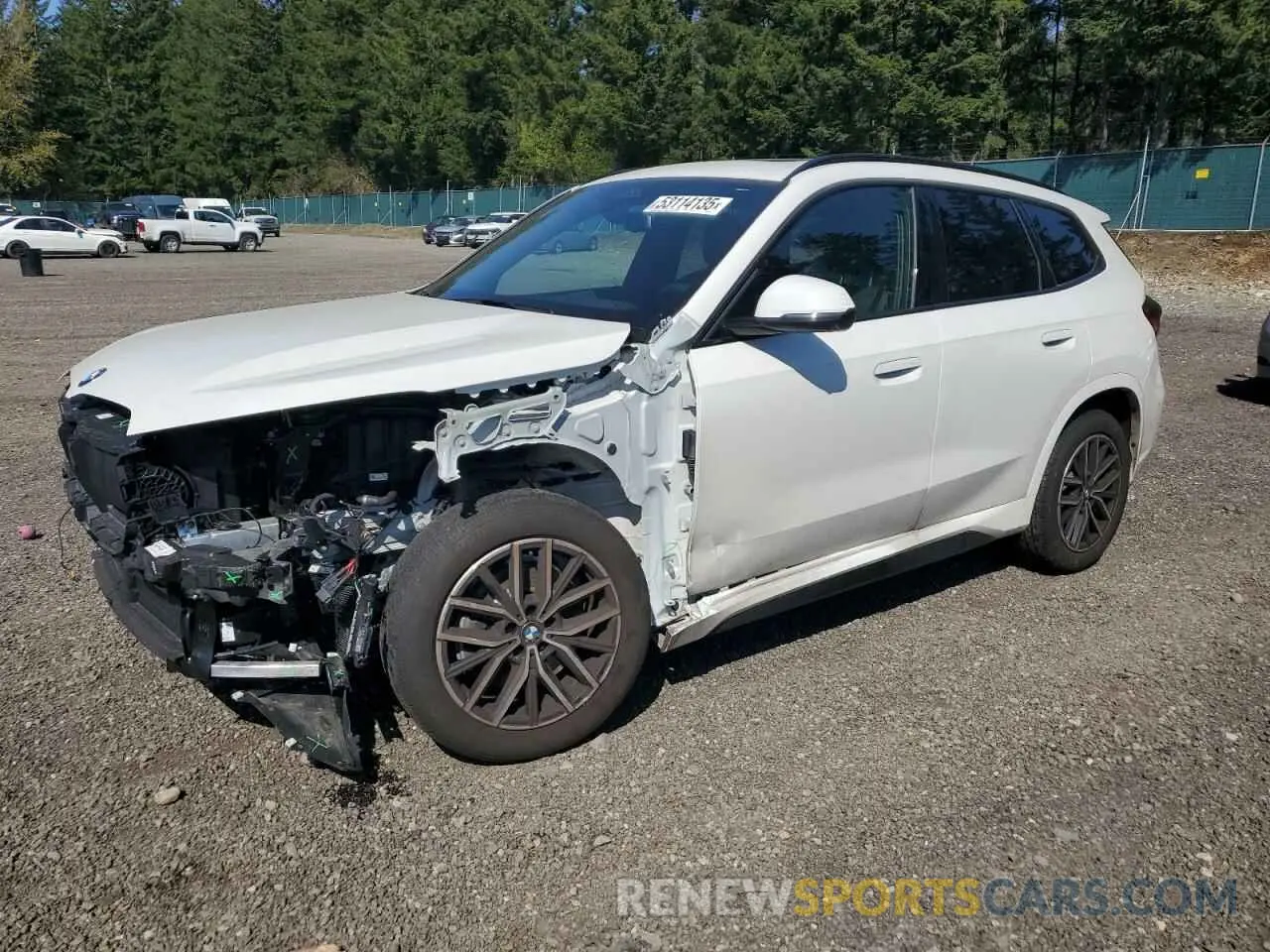 1 fotografías del automóvil dañado WBX73EF09P5X36168 BMW X1 2023