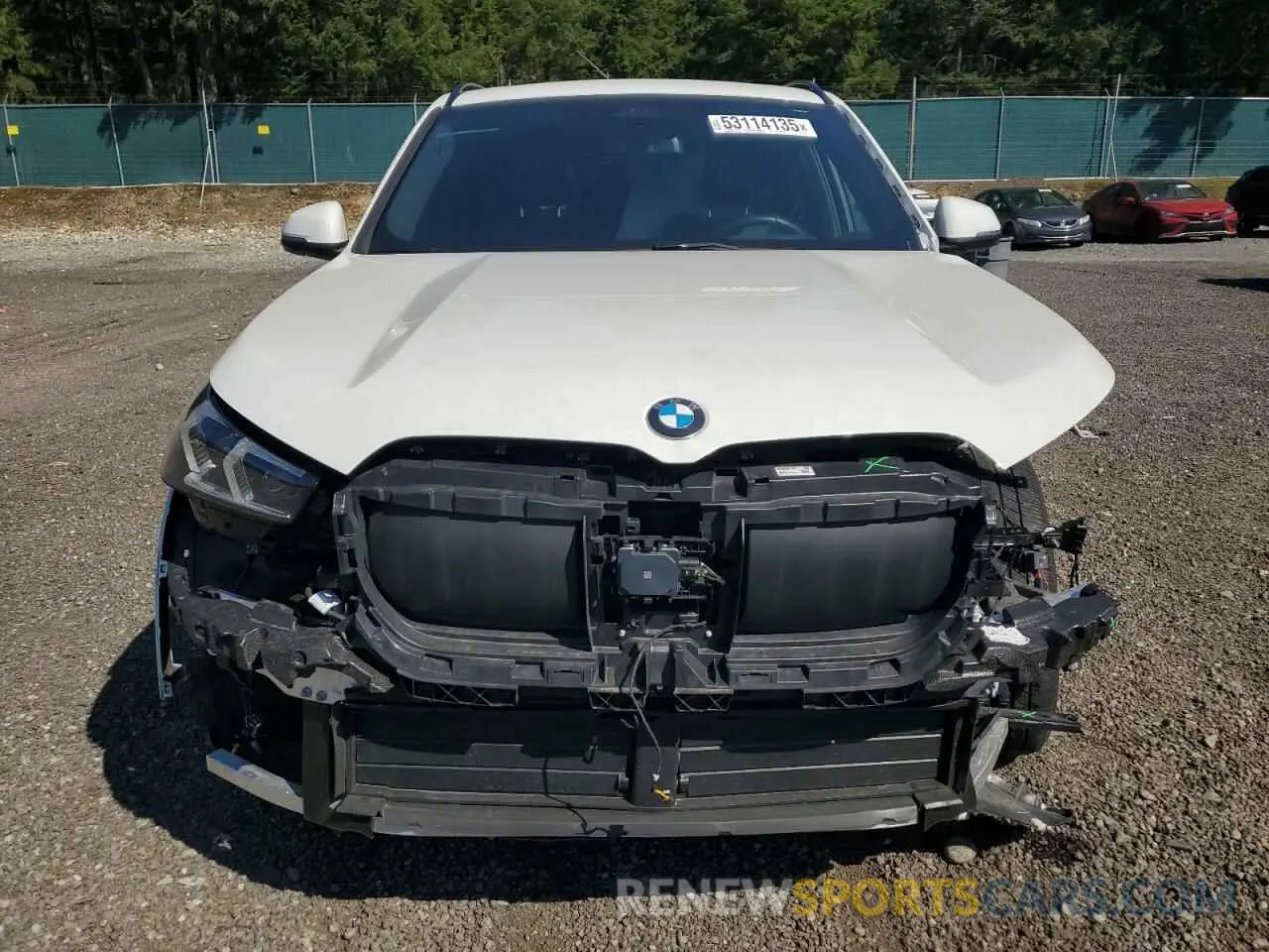 5 fotografías del automóvil dañado WBX73EF09P5X36168 BMW X1 2023