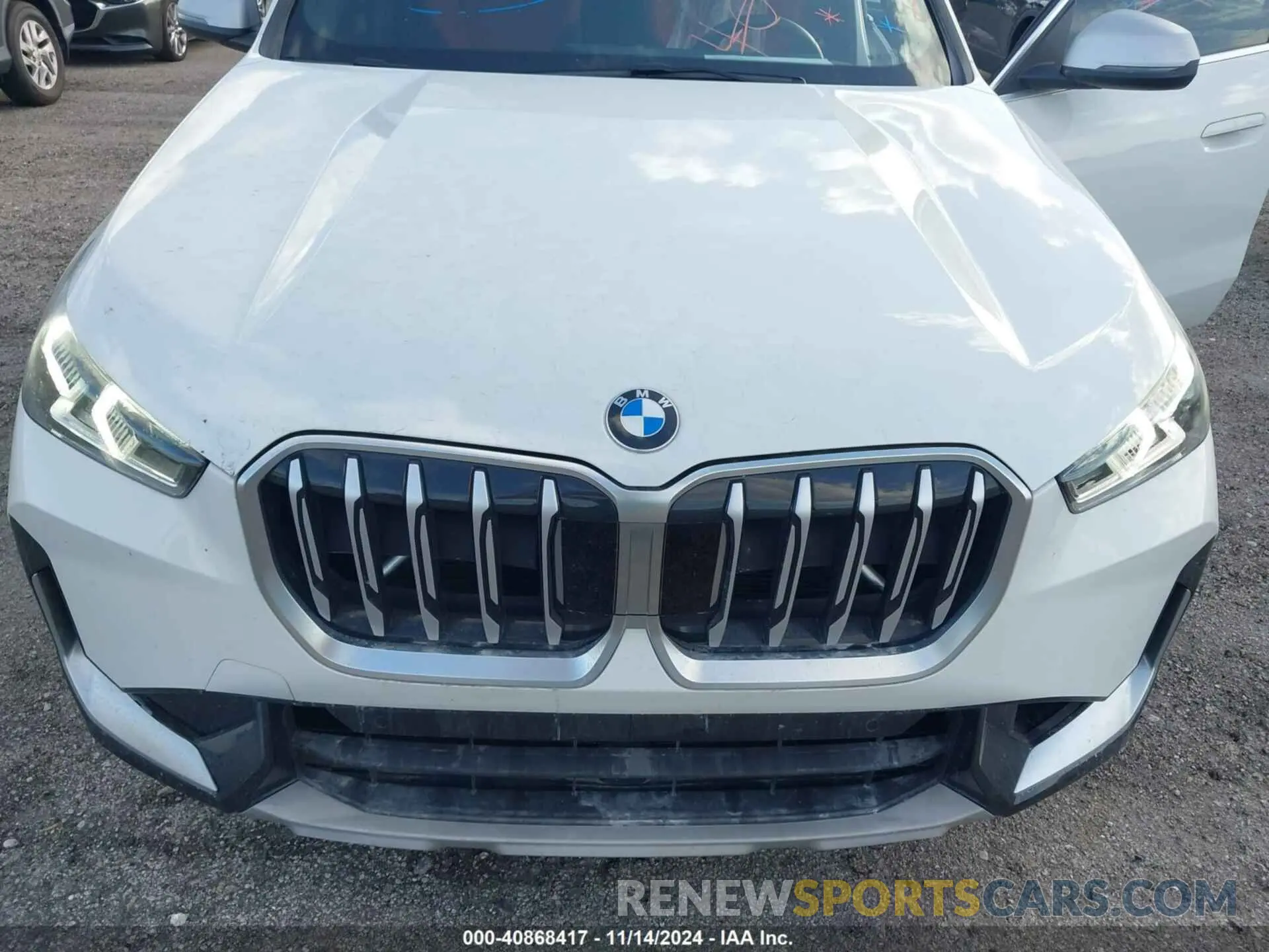 6 fotografías del automóvil dañado WBX73EF09P5X99030 BMW X1 2023