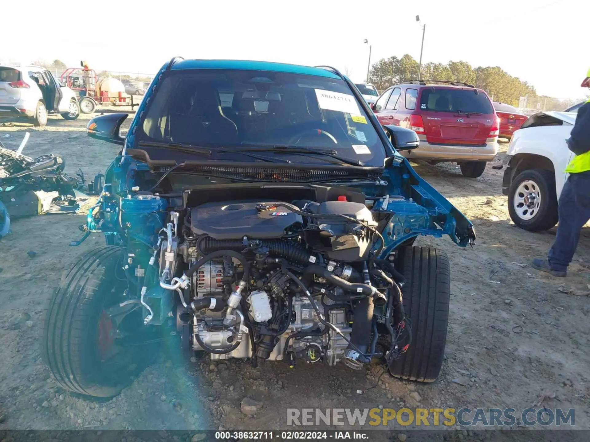 13 fotografías del automóvil dañado WBX13EF04R5X69250 BMW X1 2024