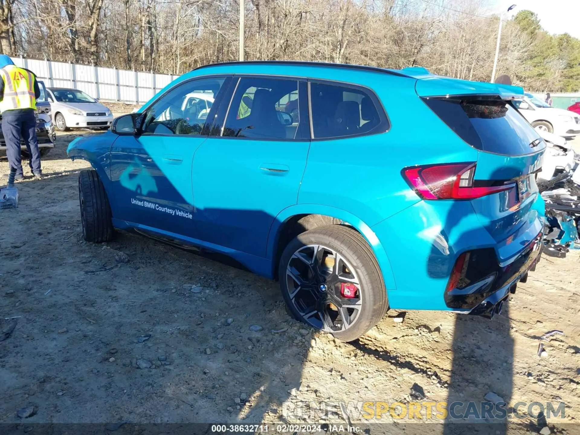3 fotografías del automóvil dañado WBX13EF04R5X69250 BMW X1 2024