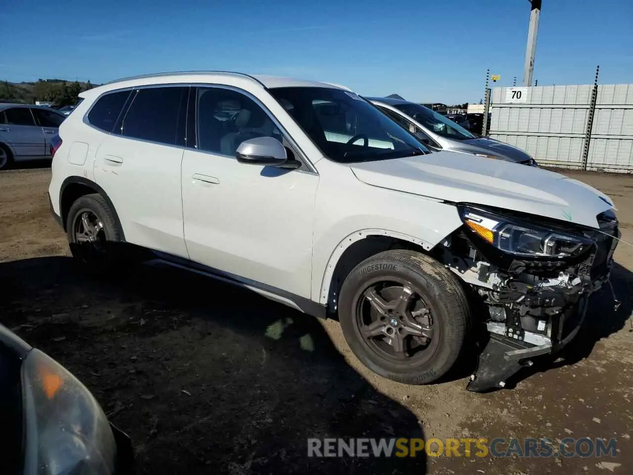 4 fotografías del automóvil dañado WBX73EF02R5Y51102 BMW X1 2024