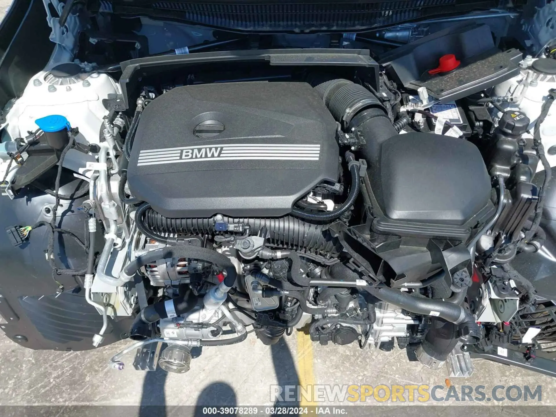 10 fotografías del automóvil dañado WBX73EF06R5Y44699 BMW X1 2024
