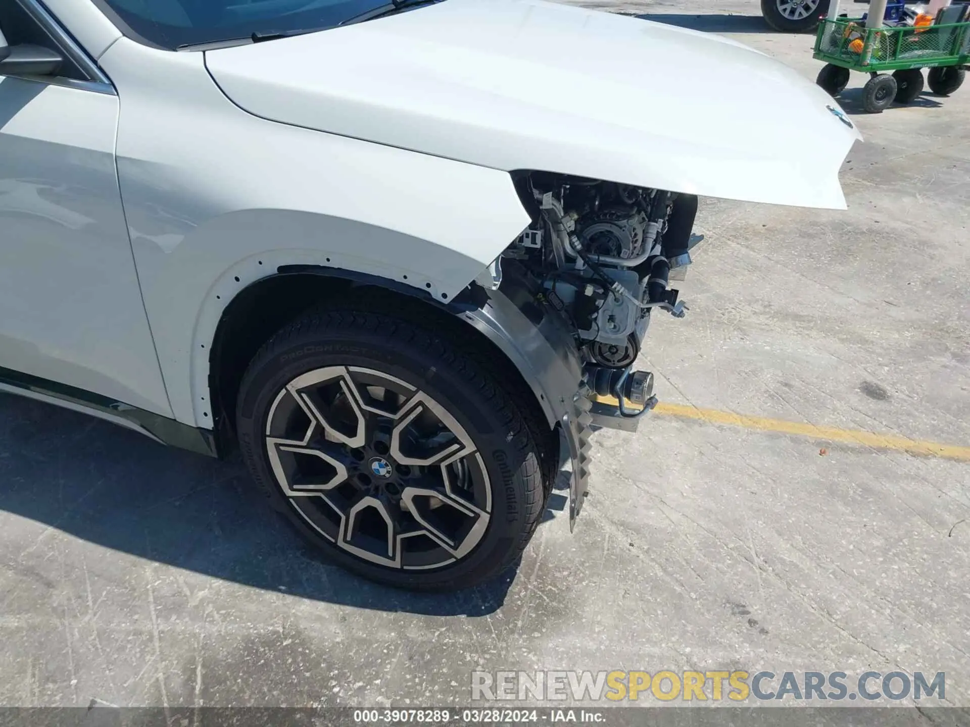 21 fotografías del automóvil dañado WBX73EF06R5Y44699 BMW X1 2024