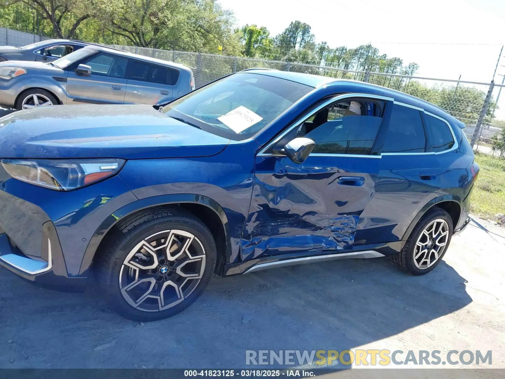 6 fotografías del automóvil dañado WBX73EF08R5Z79084 BMW X1 2024