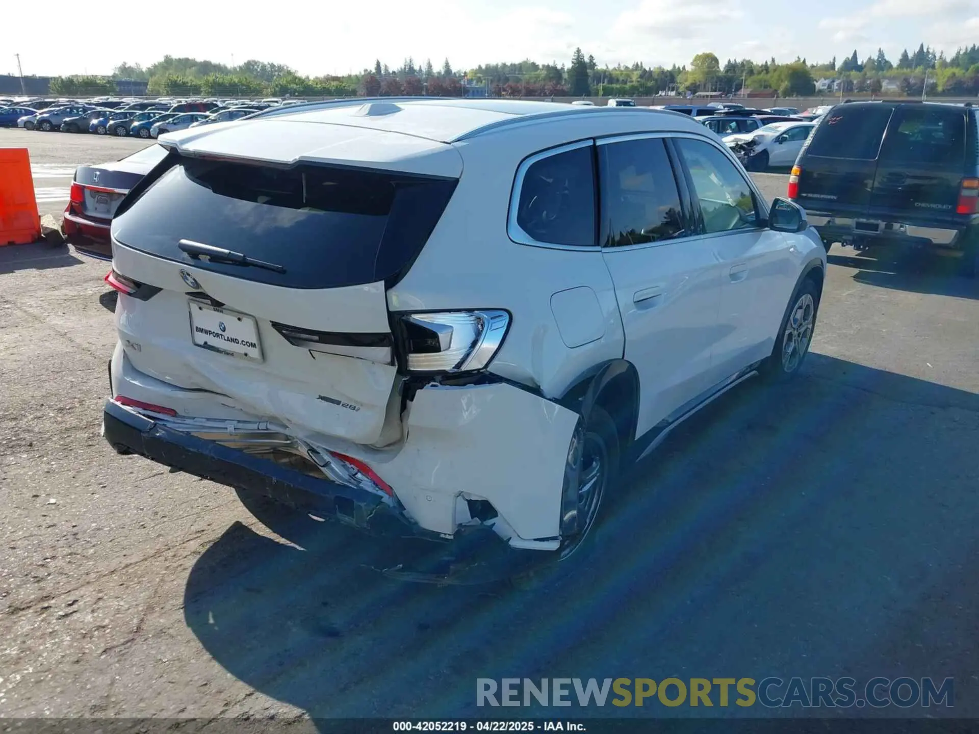 4 fotografías del automóvil dañado WBX73EF0XR5Z50590 BMW X1 2024