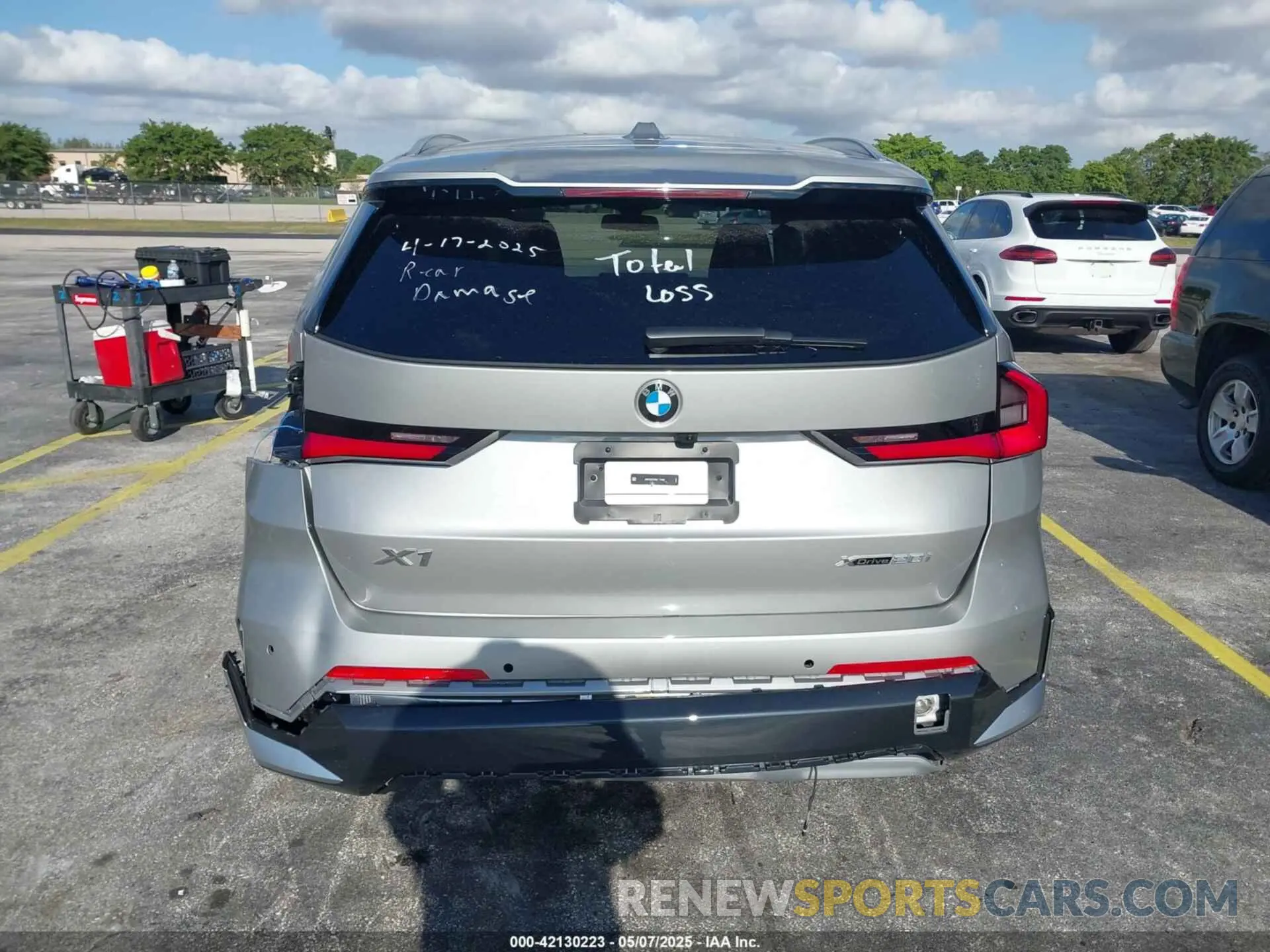 16 fotografías del automóvil dañado WBX73EF00S5245965 BMW X1 2025