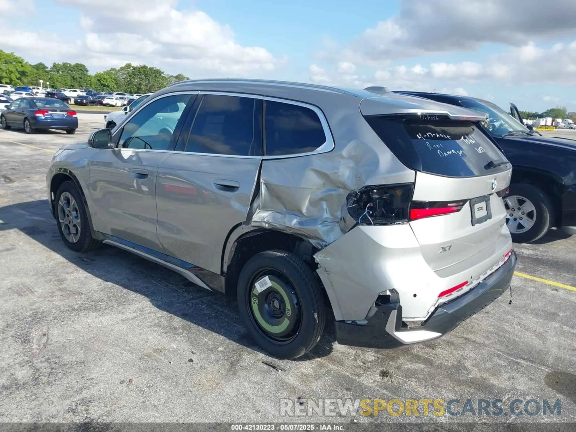 3 fotografías del automóvil dañado WBX73EF00S5245965 BMW X1 2025
