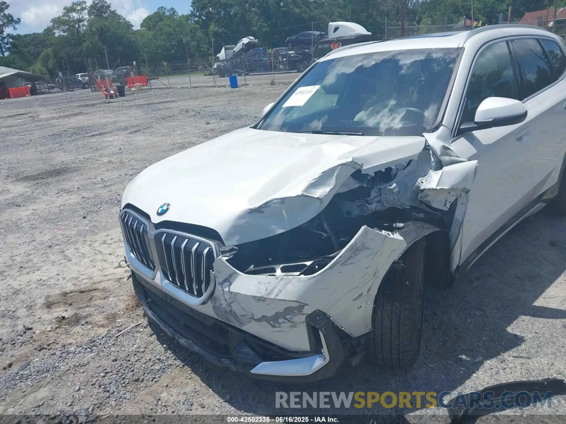 6 fotografías del automóvil dañado WBX73EF08S5141448 BMW X1 2025