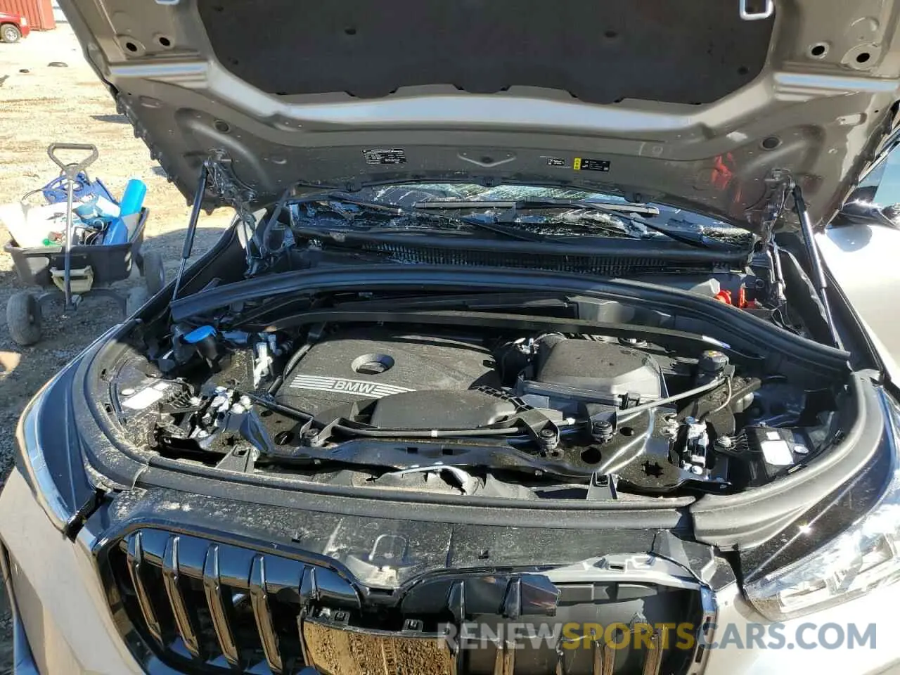 12 fotografías del automóvil dañado WBX73EF0XS5058247 BMW X1 2025