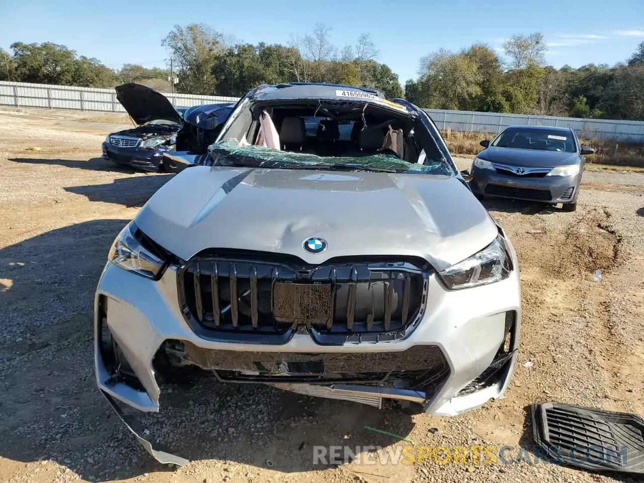 5 fotografías del automóvil dañado WBX73EF0XS5058247 BMW X1 2025