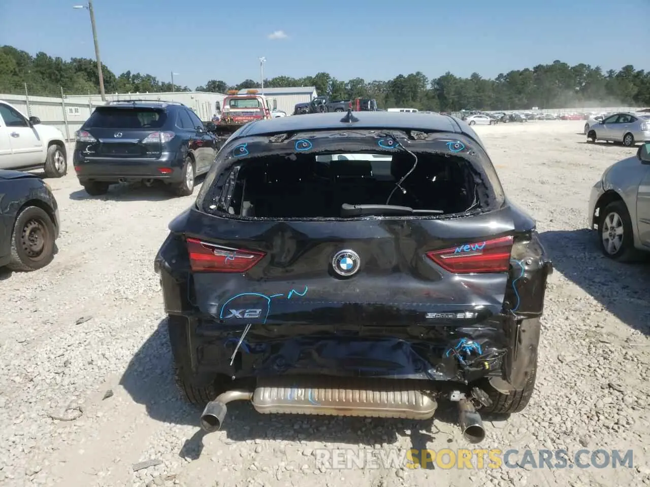 9 fotografías del automóvil dañado WBXYJ3C53K5N35468 BMW X2 2019