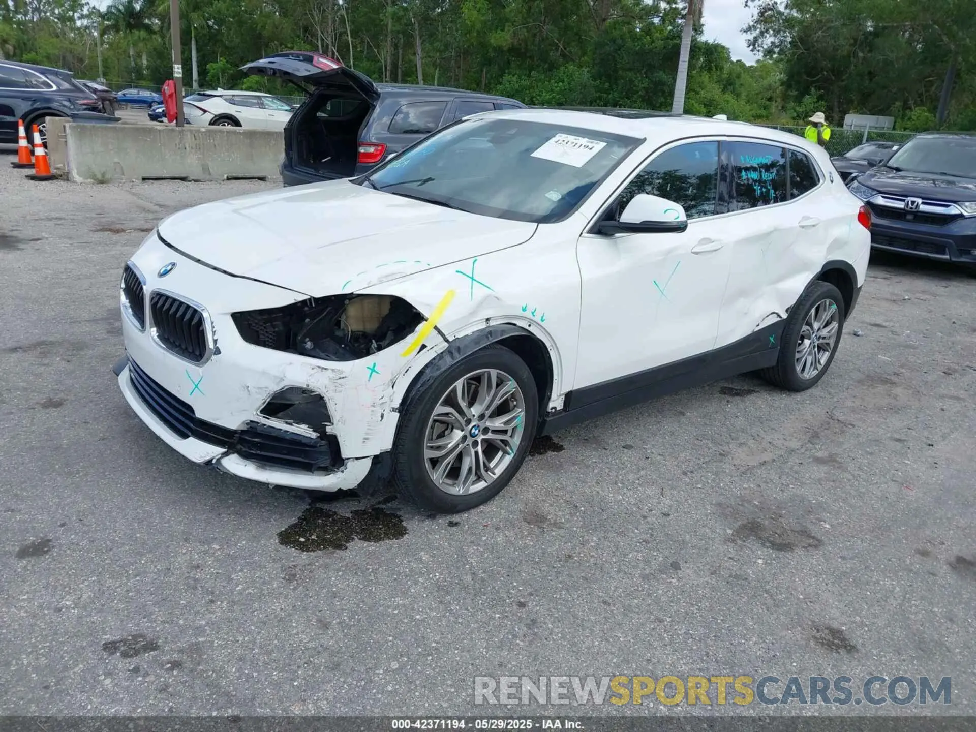 2 fotografías del automóvil dañado WBXYJ3C57KEP77180 BMW X2 2019