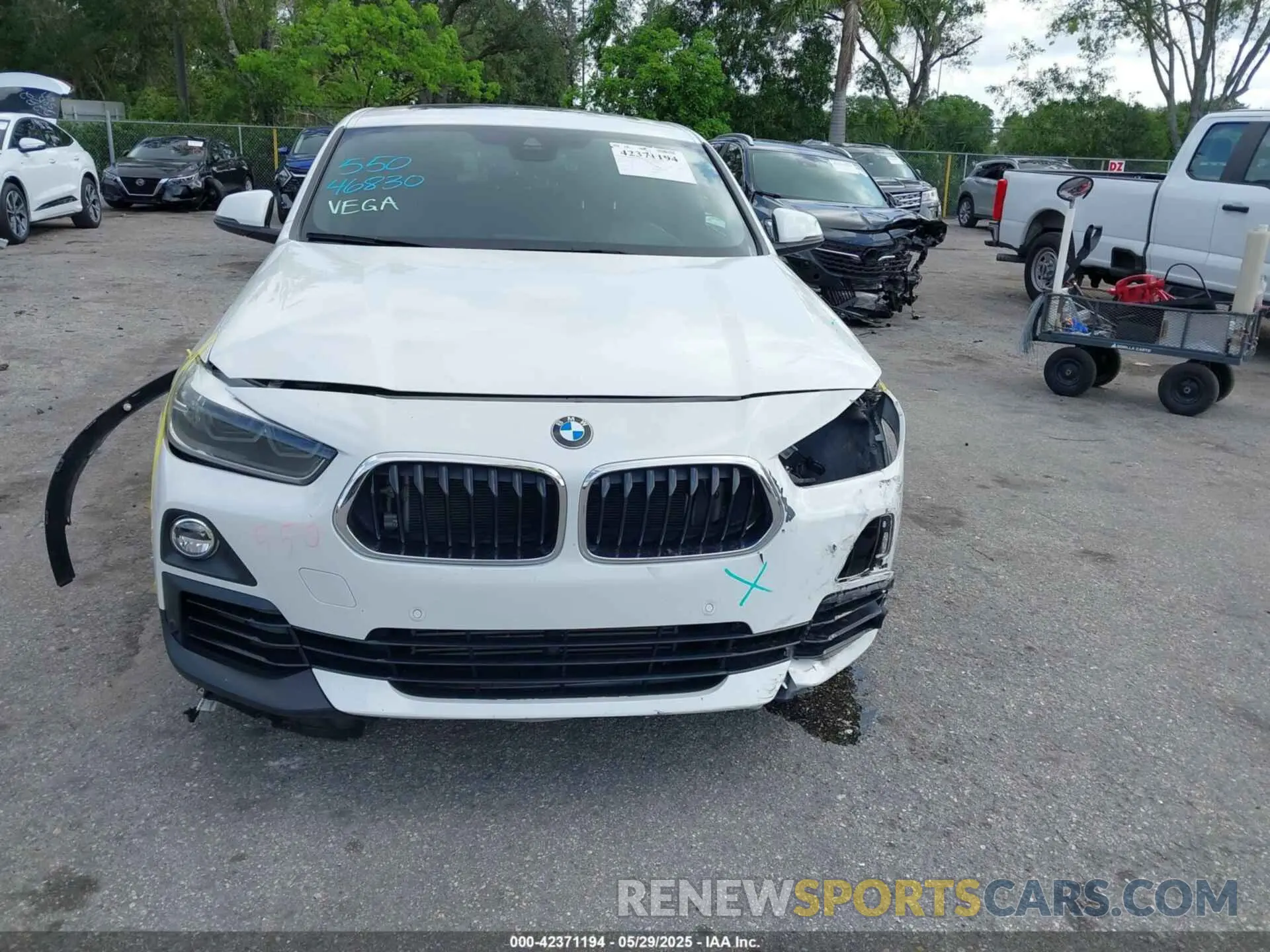 6 fotografías del automóvil dañado WBXYJ3C57KEP77180 BMW X2 2019