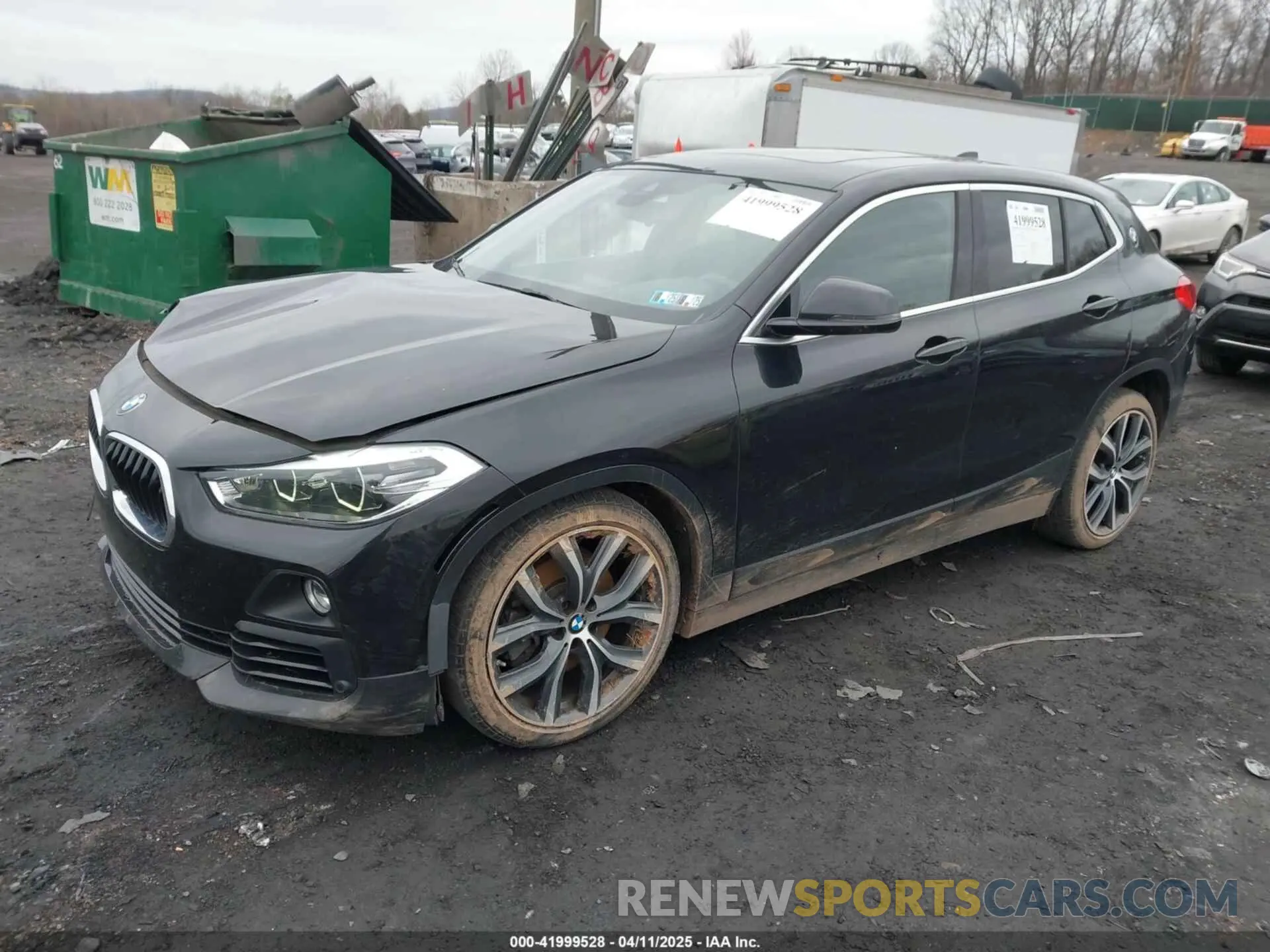 2 fotografías del automóvil dañado WBXYJ5C50K5N03198 BMW X2 2019