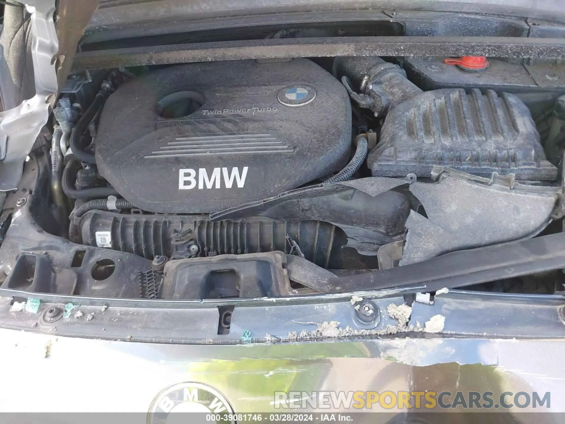 10 fotografías del automóvil dañado WBXYJ5C51K5N10595 BMW X2 2019
