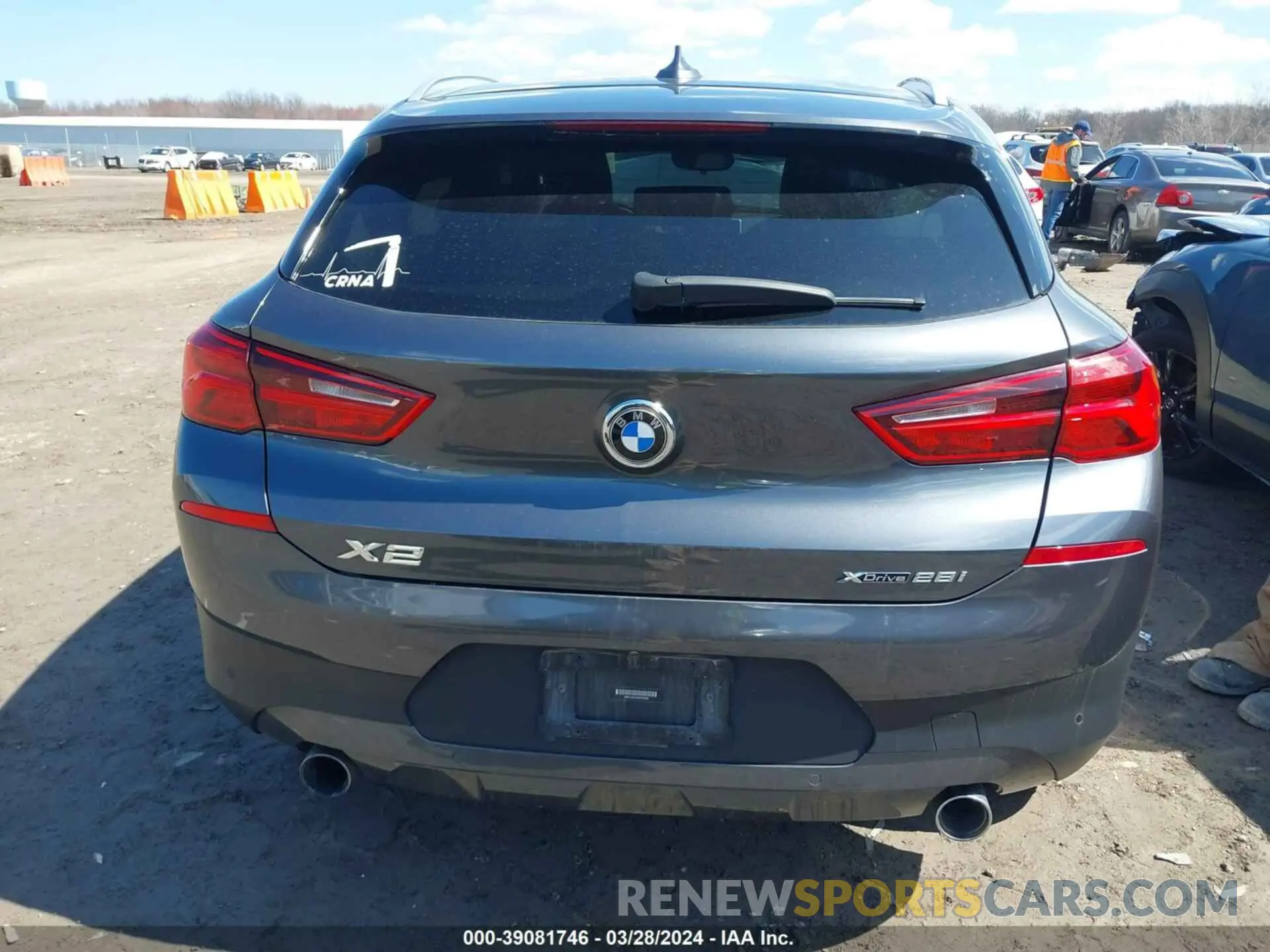 16 fotografías del automóvil dañado WBXYJ5C51K5N10595 BMW X2 2019