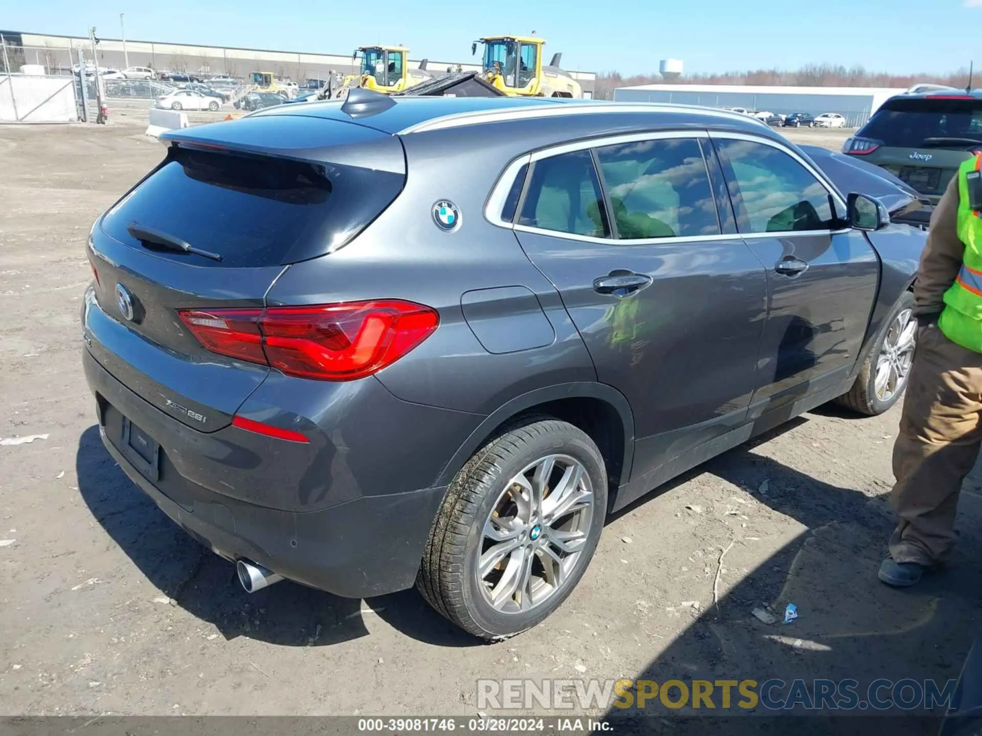 4 fotografías del automóvil dañado WBXYJ5C51K5N10595 BMW X2 2019