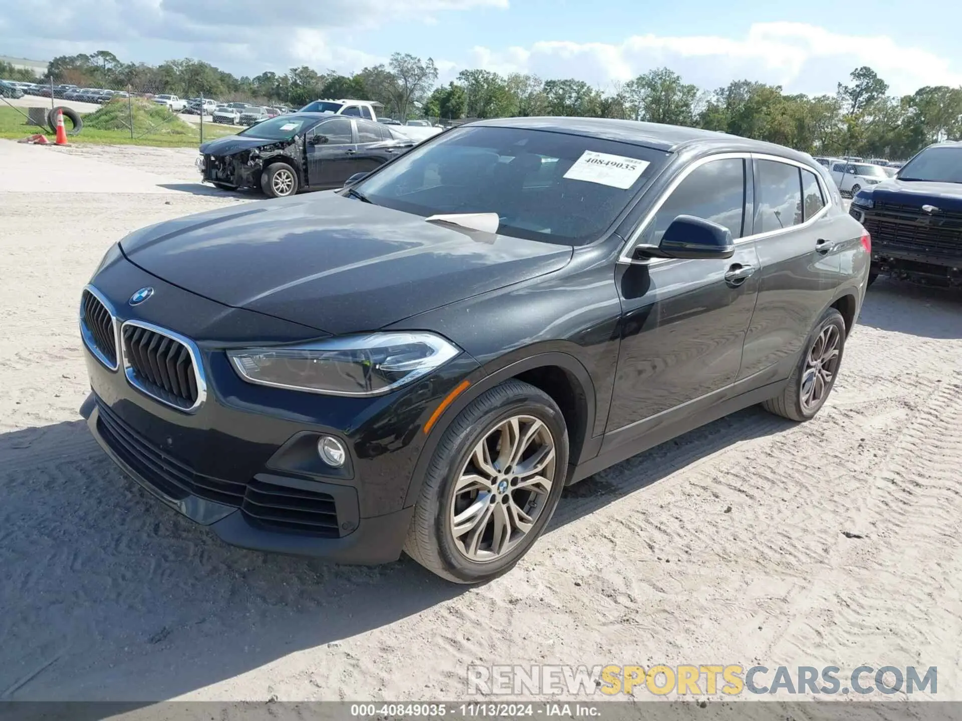 2 fotografías del automóvil dañado WBXYJ5C52K5N01596 BMW X2 2019