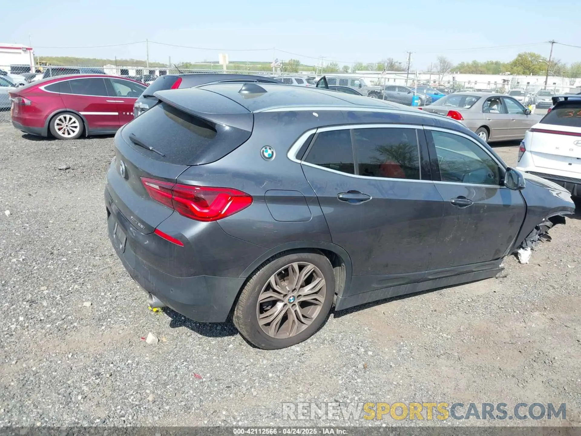 4 fotografías del automóvil dañado WBXYJ5C52K5N38986 BMW X2 2019