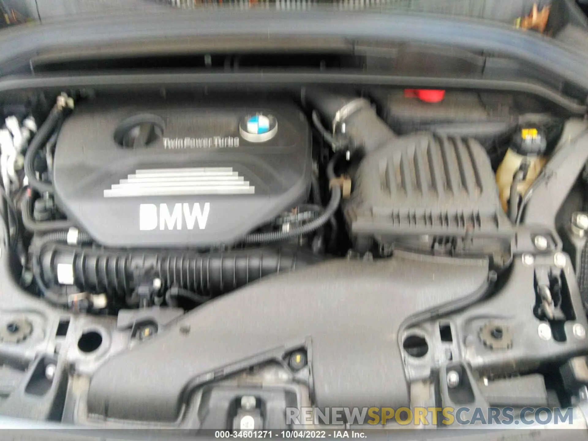 10 fotografías del automóvil dañado WBXYJ5C55KEF83584 BMW X2 2019