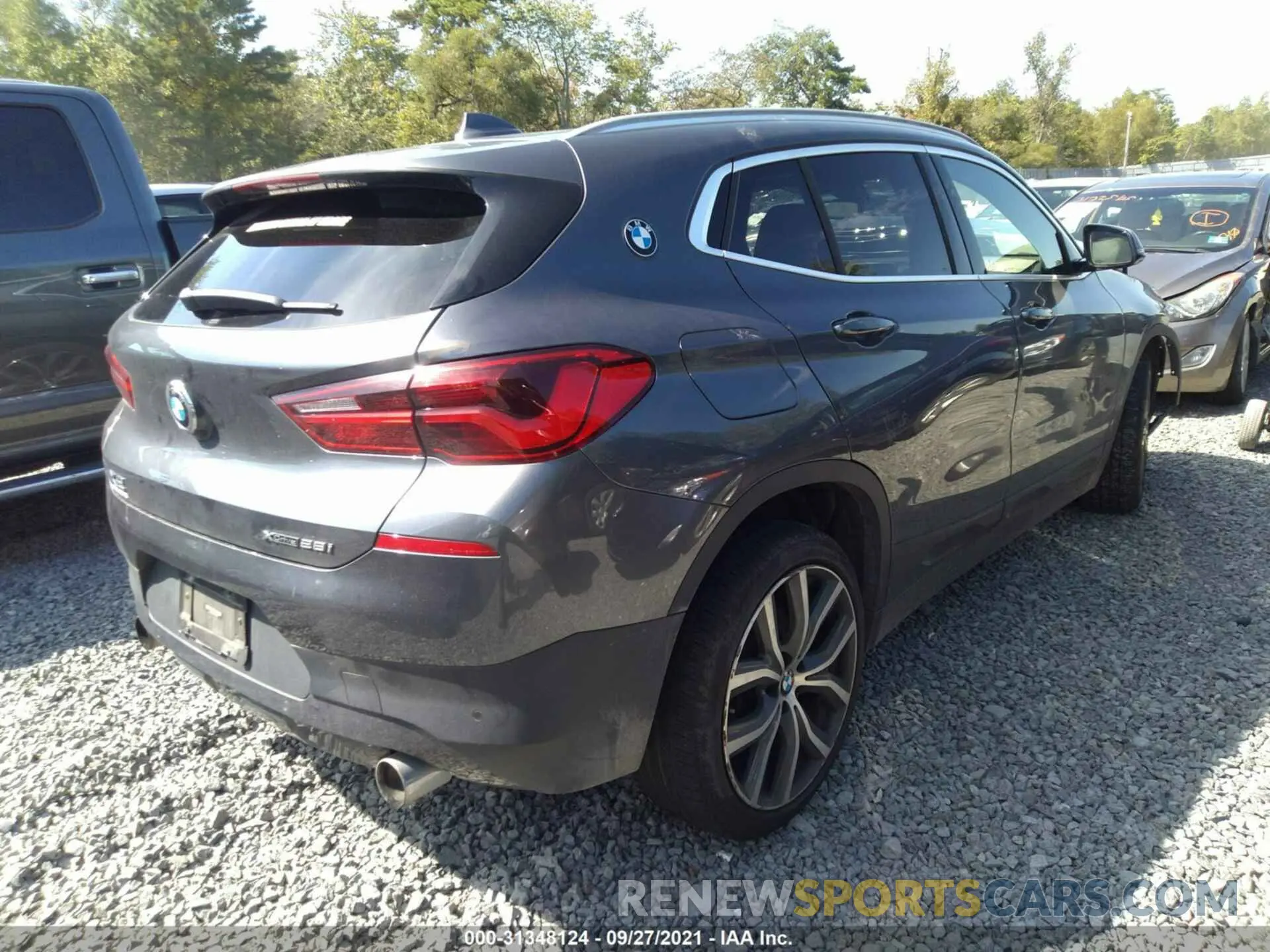 4 fotografías del automóvil dañado WBXYJ5C56KEF83593 BMW X2 2019