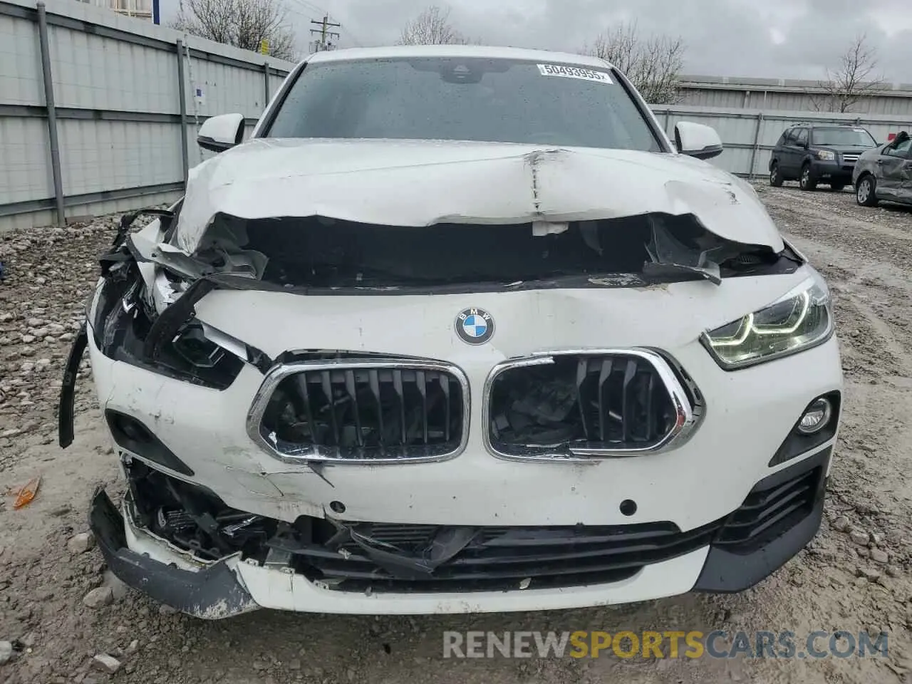 5 fotografías del automóvil dañado WBXYJ5C58K5N18788 BMW X2 2019