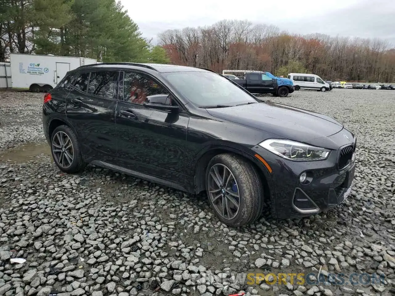 4 fotografías del automóvil dañado WBXYN1C54K5N75342 BMW X2 2019