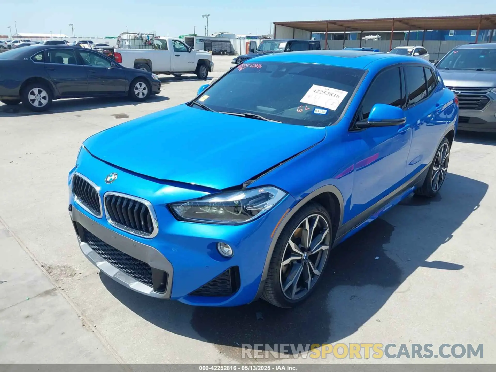 2 fotografías del automóvil dañado WBXYH9C02L5P23435 BMW X2 2020