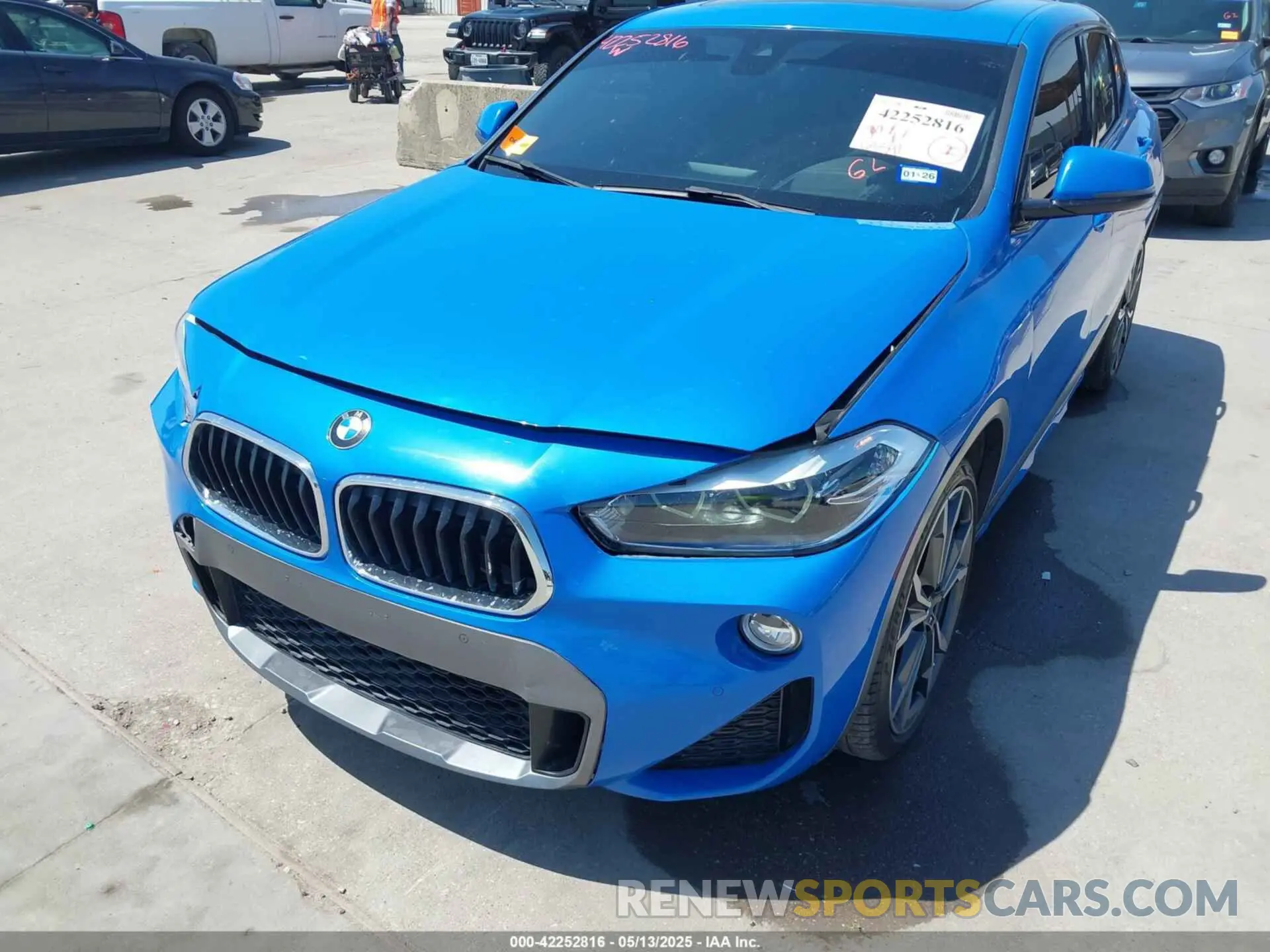 6 fotografías del automóvil dañado WBXYH9C02L5P23435 BMW X2 2020