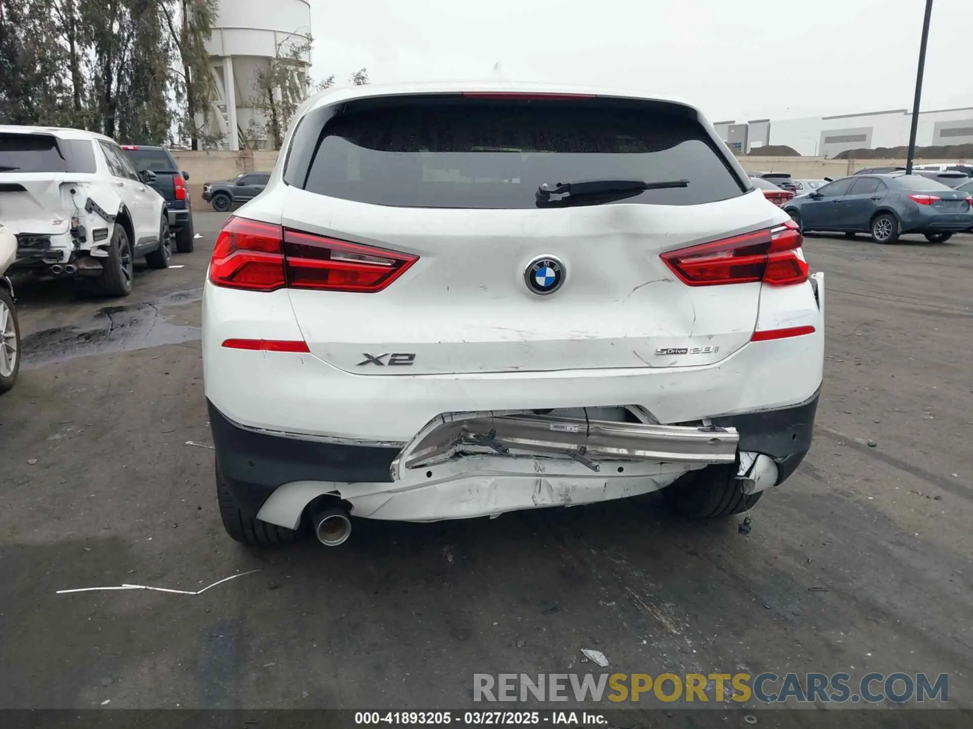 6 fotografías del automóvil dañado WBXYH9C02L5P59822 BMW X2 2020