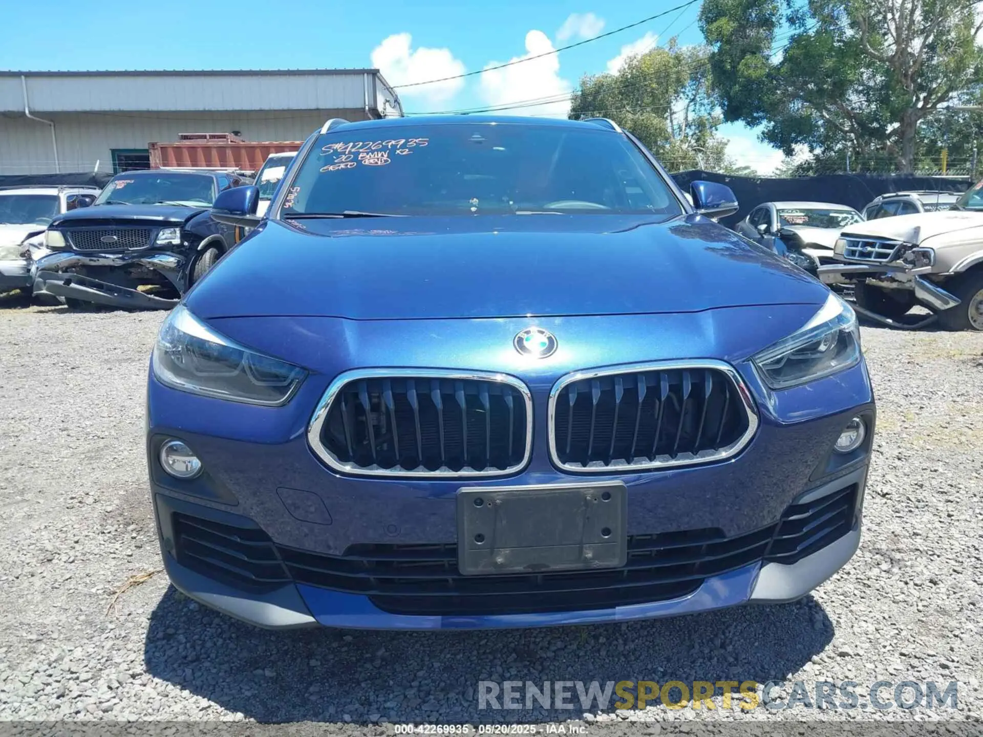 12 fotografías del automóvil dañado WBXYH9C05L5P25132 BMW X2 2020